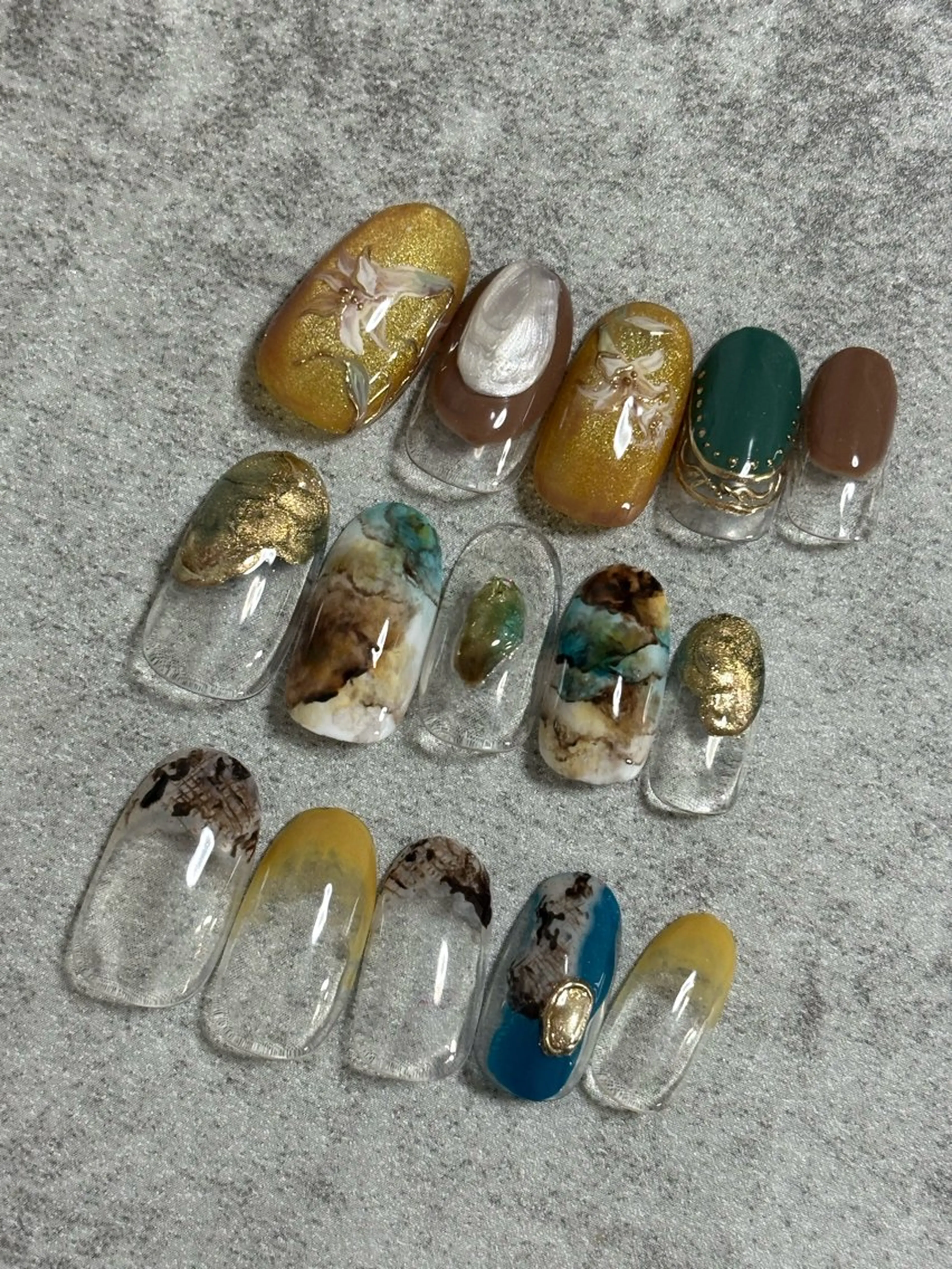 ネイル ハンドネイル FIORITURA Maikoのネイルデザイン