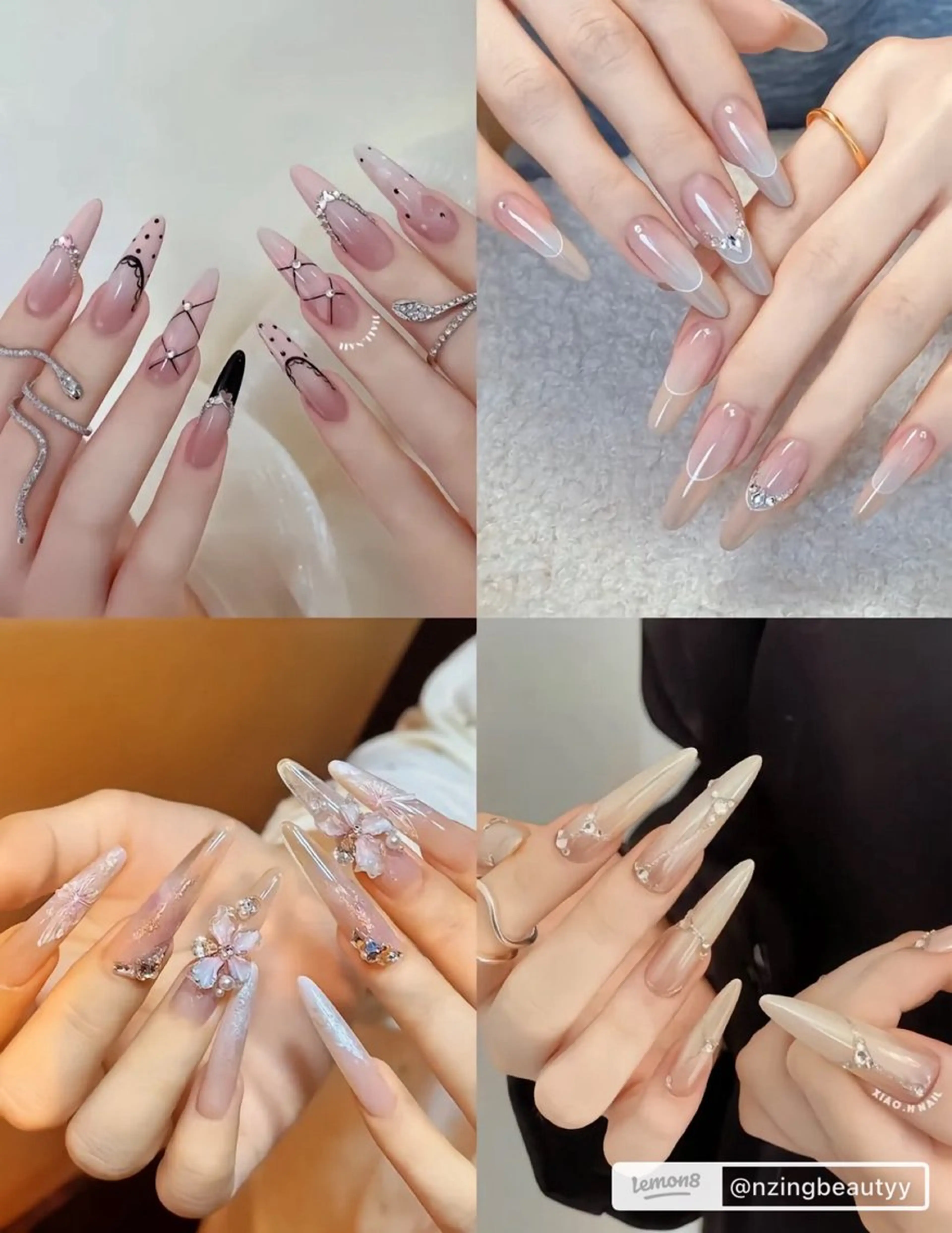 ネイル 長さ出し フットネイル ジェルネイル マグネットネイル 持ち込み ハンドネイル YMT NailStudioのネイルデザイン