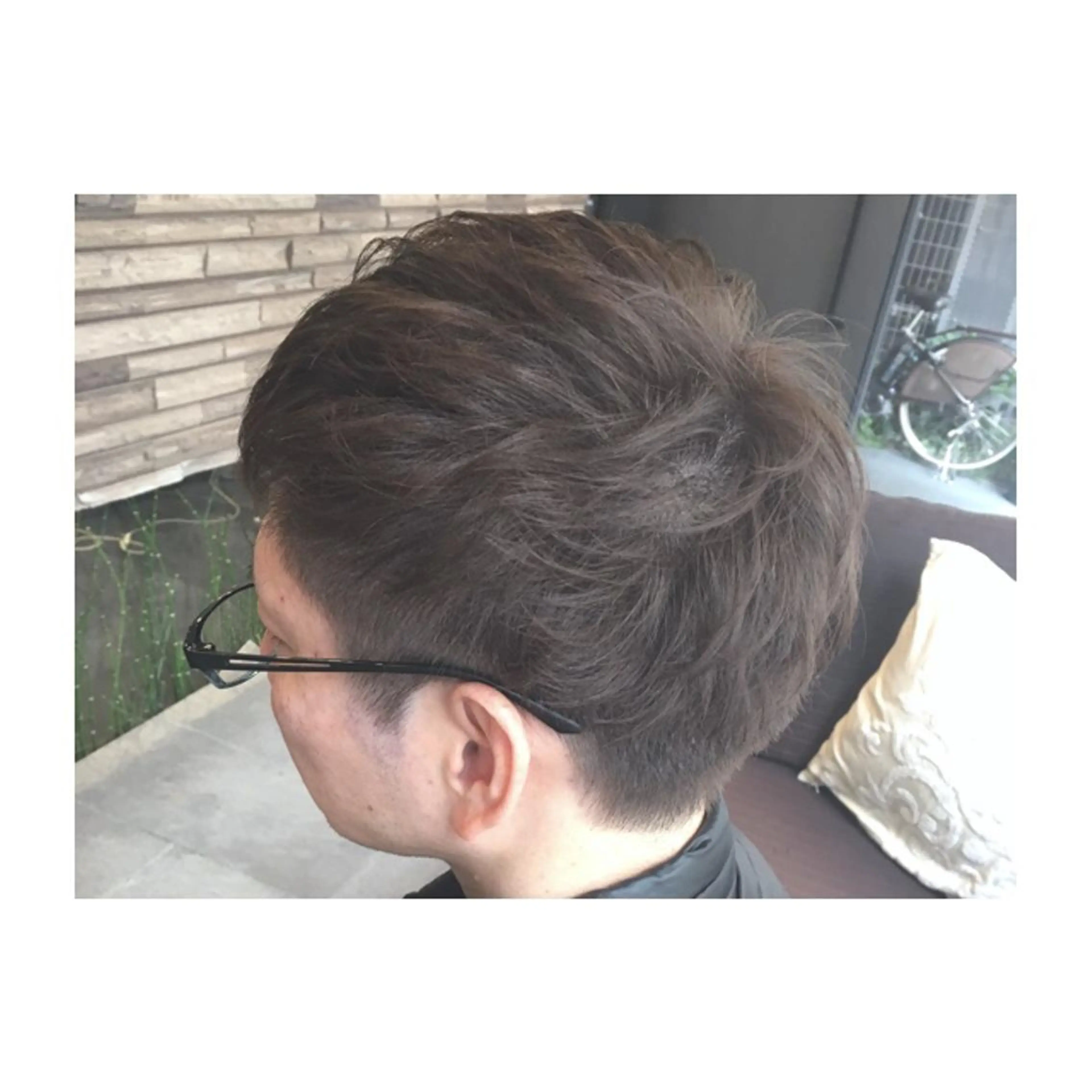 ショート メンズ マッシュ 【ヌーベルバレ】 ゆきみのヘアスタイル