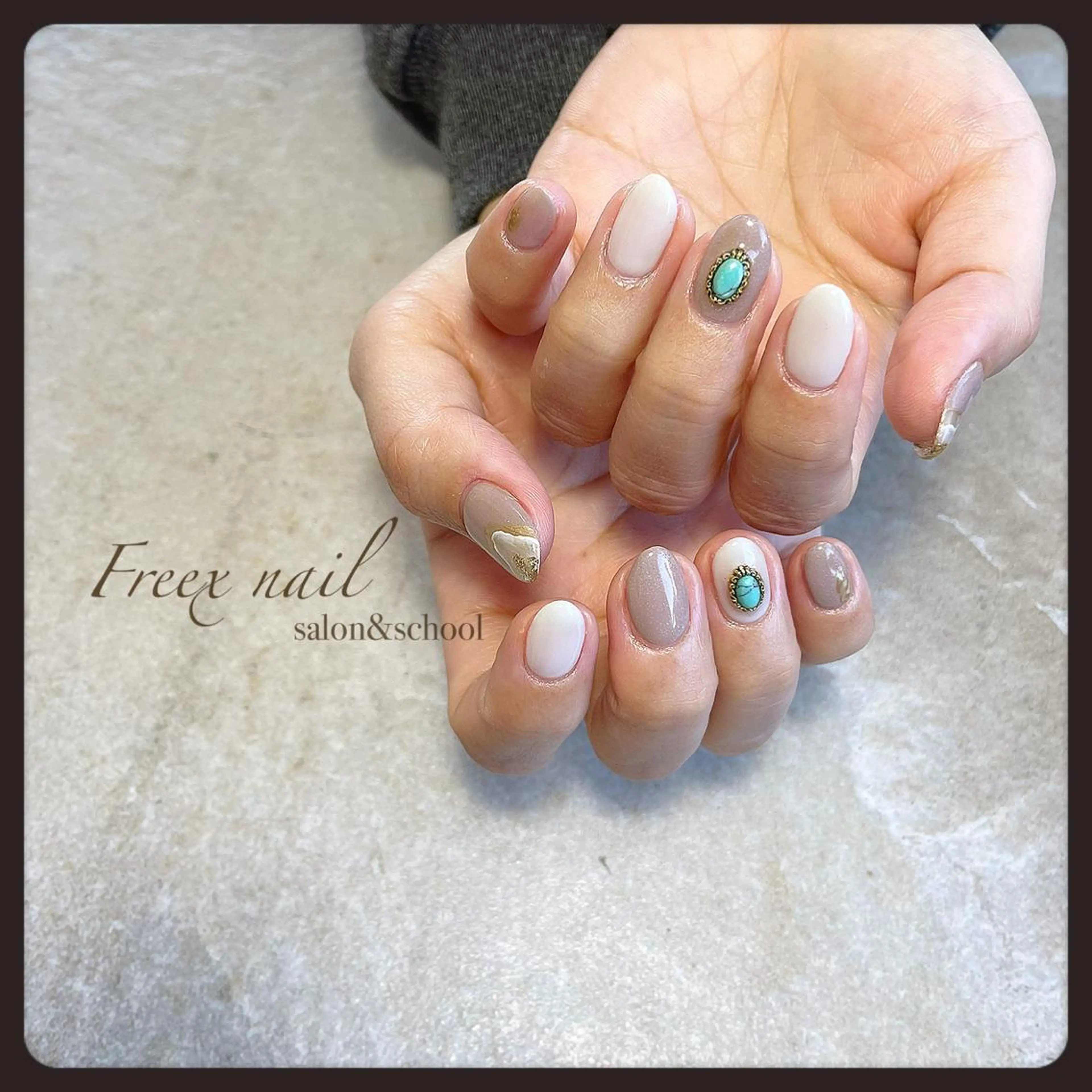 ネイル freex nail /ニュアンス/個性派のネイルデザイン