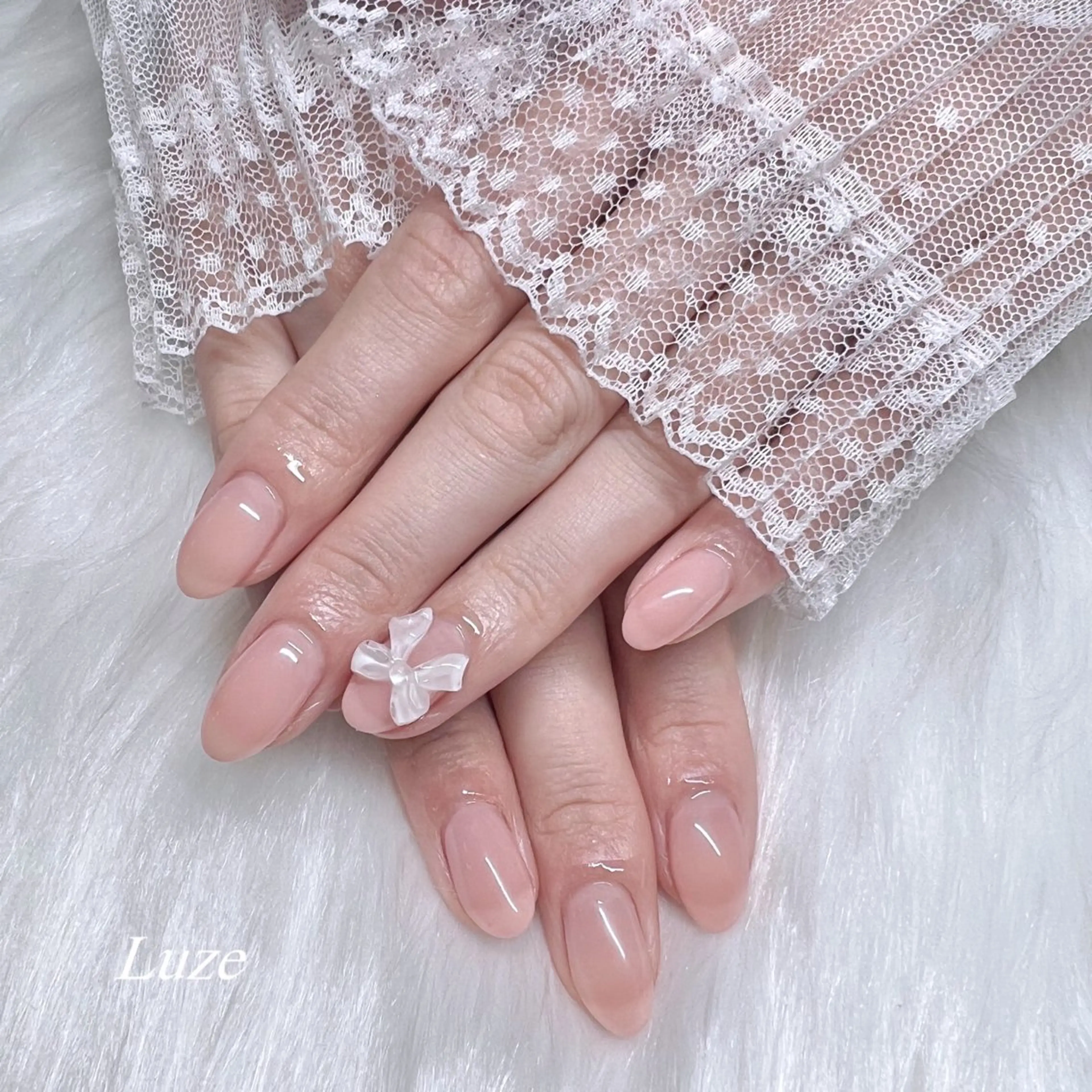 ネイル ハンドネイル Luze 泉 明日花のネイルデザイン