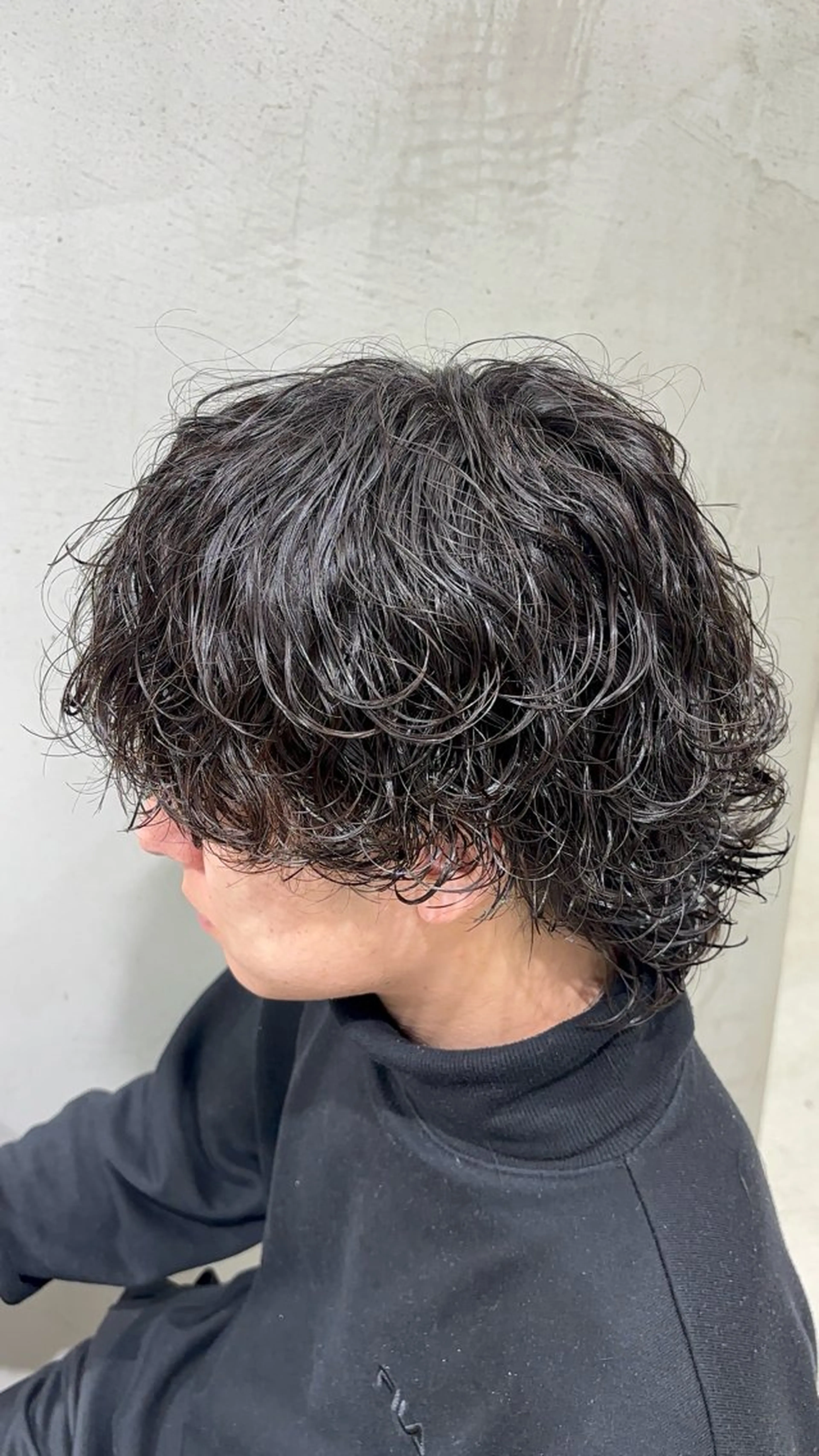 ショート パーマ メンズ カット パーマ 名古屋メンズパーマ /松井生のヘアスタイル