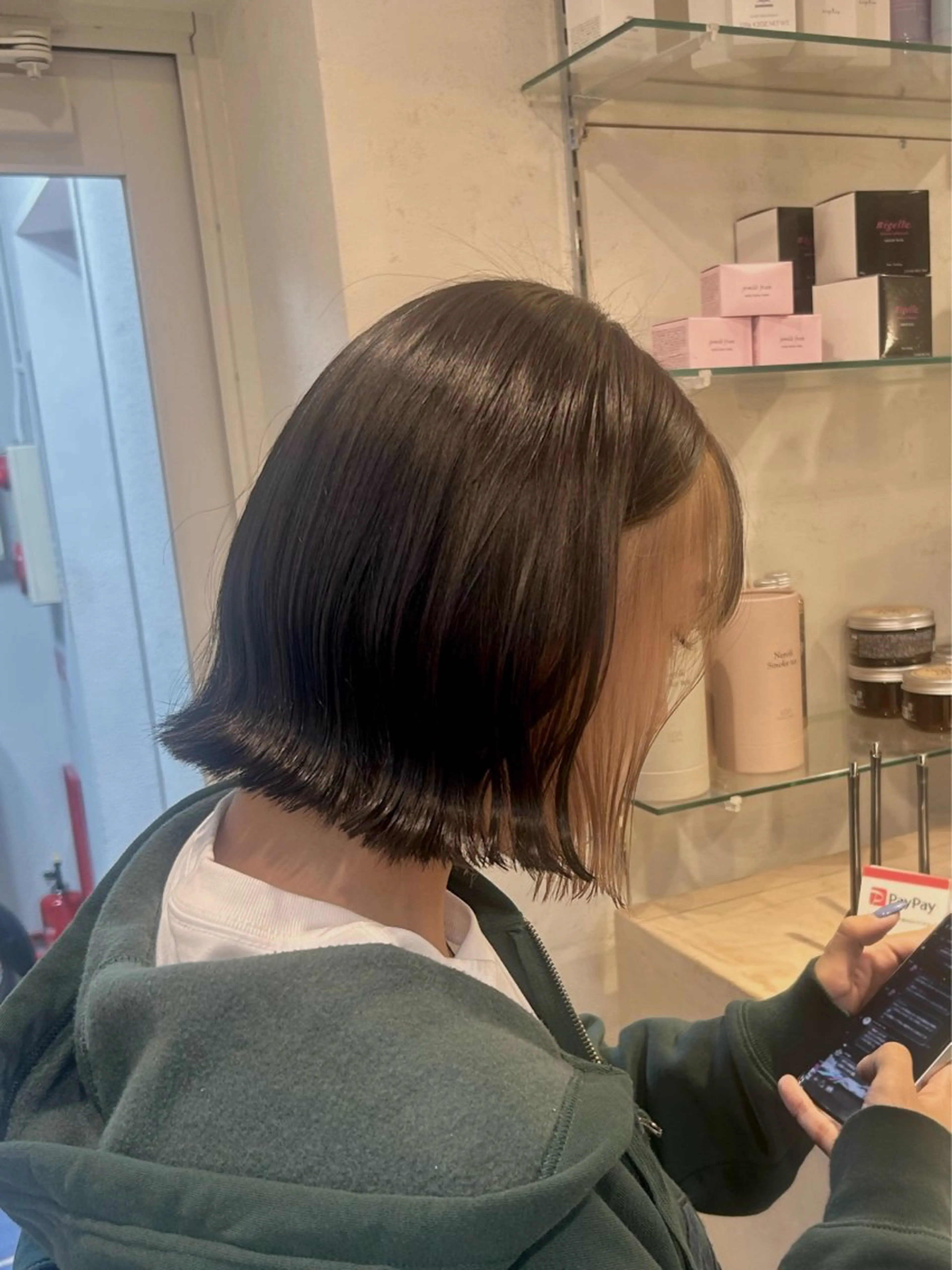 ミディアム カラー y u i ★ 梅田美容室のヘアスタイル