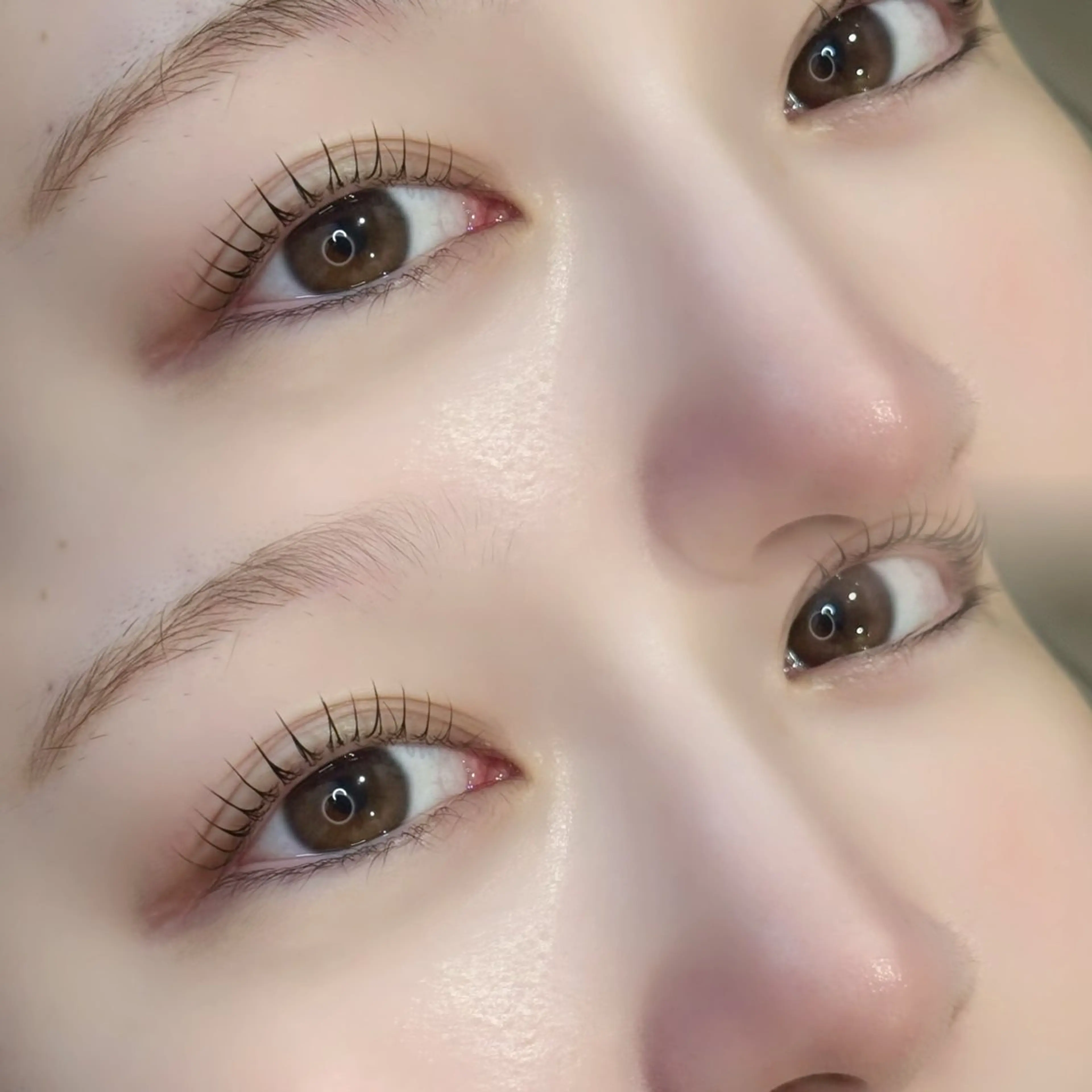 ［🌸4月限定✨］人気No1🪽💕まつ毛パーマ(上)＋眉毛ワックス💫《垢抜けセットメニュー🥨》の写真