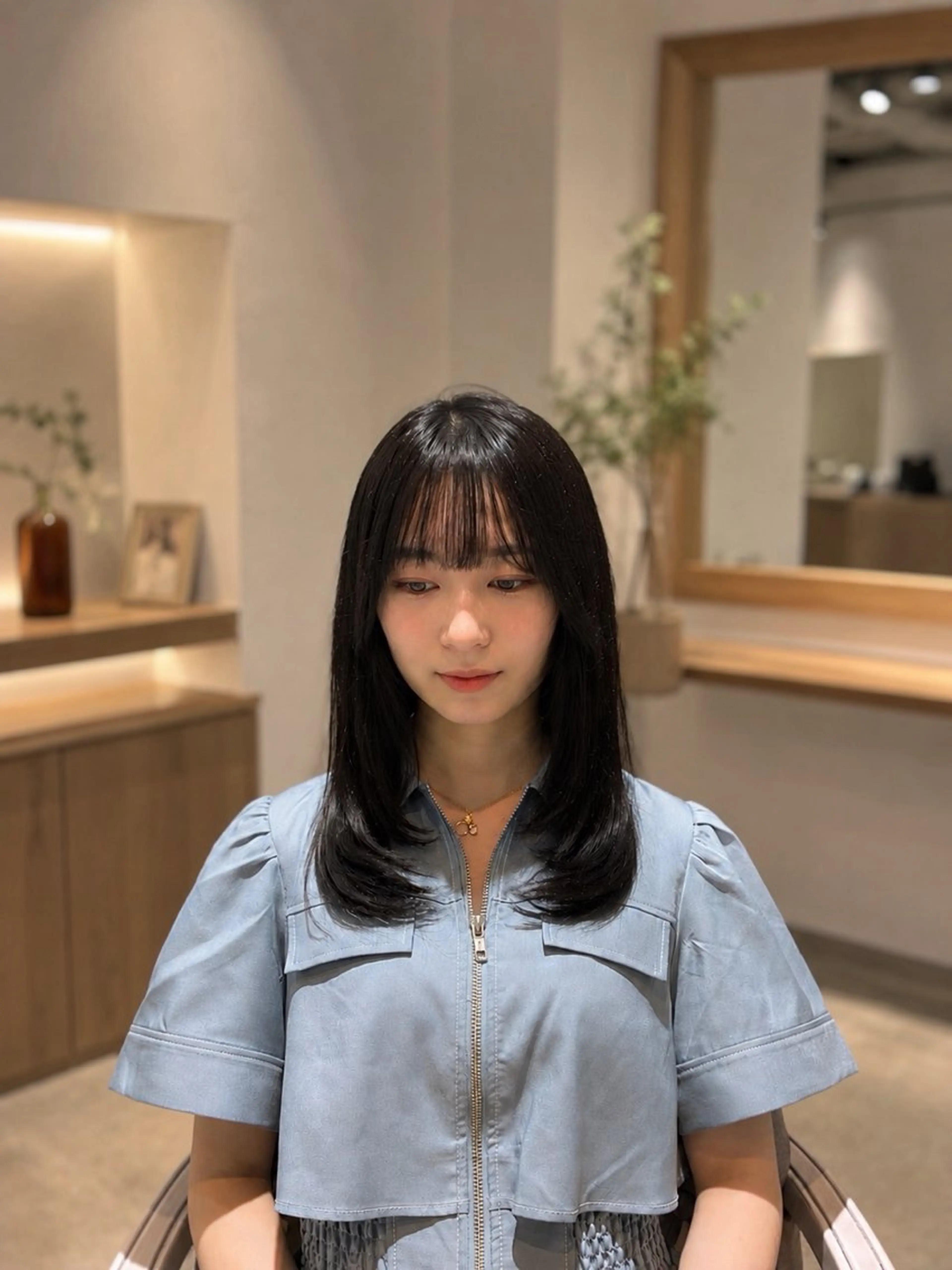 ミディアム カラー 髪質改善‪✕‬艶髪 ／Hinataのヘアスタイル