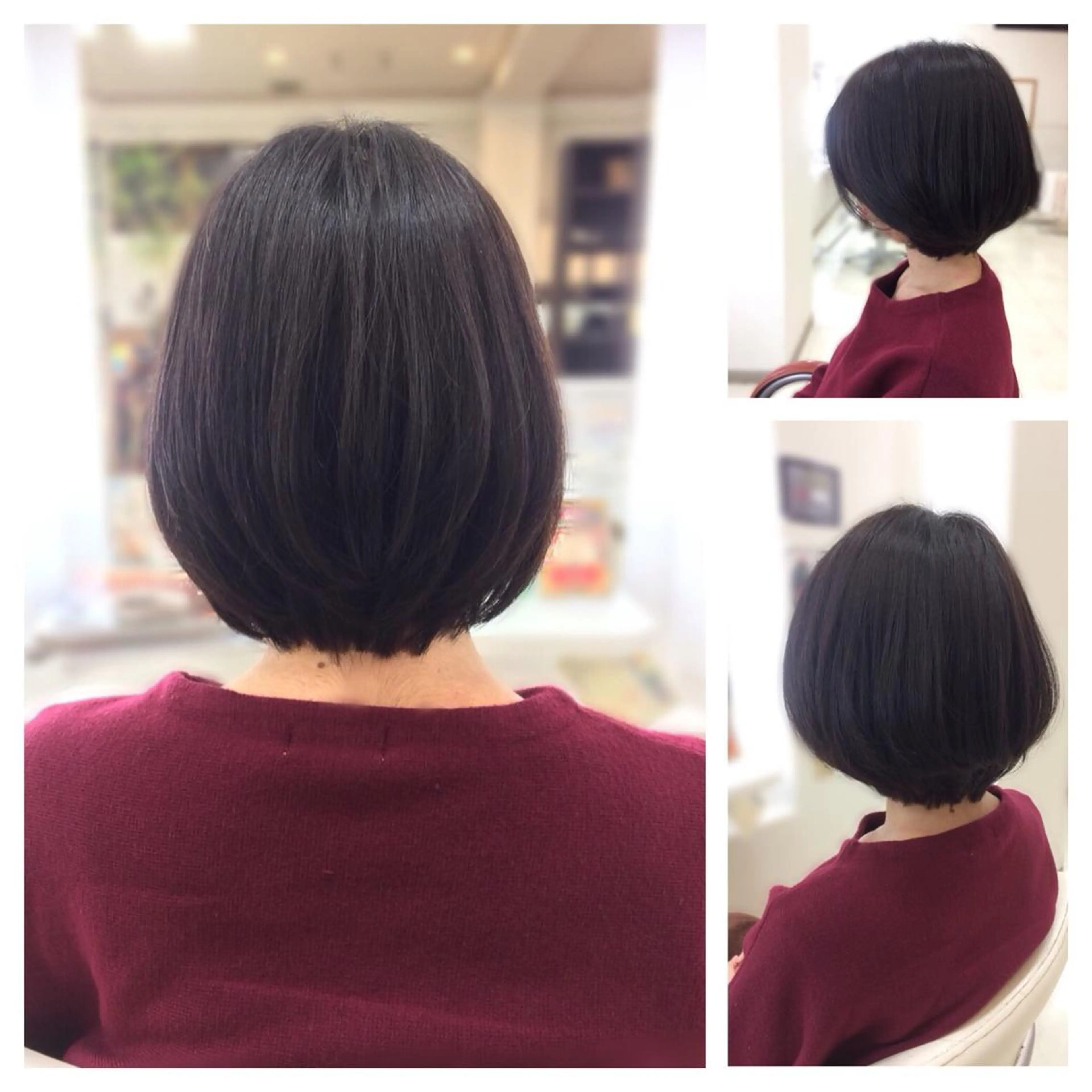 ショート ボブ いけだ ゆうのヘアスタイル