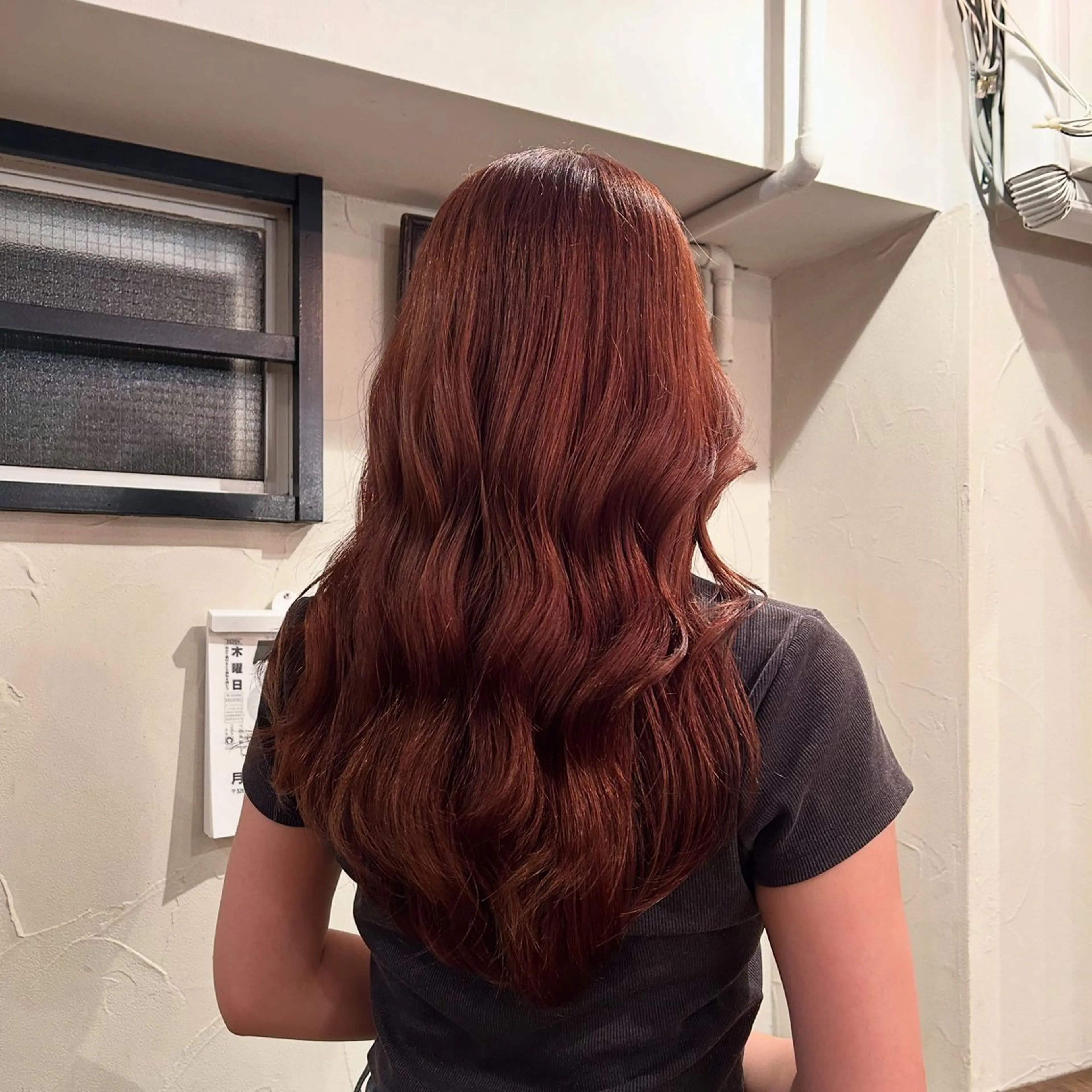 ロング ヘアカラー ナチュラルカラー/ Ⓜ️めぐみのヘアスタイル