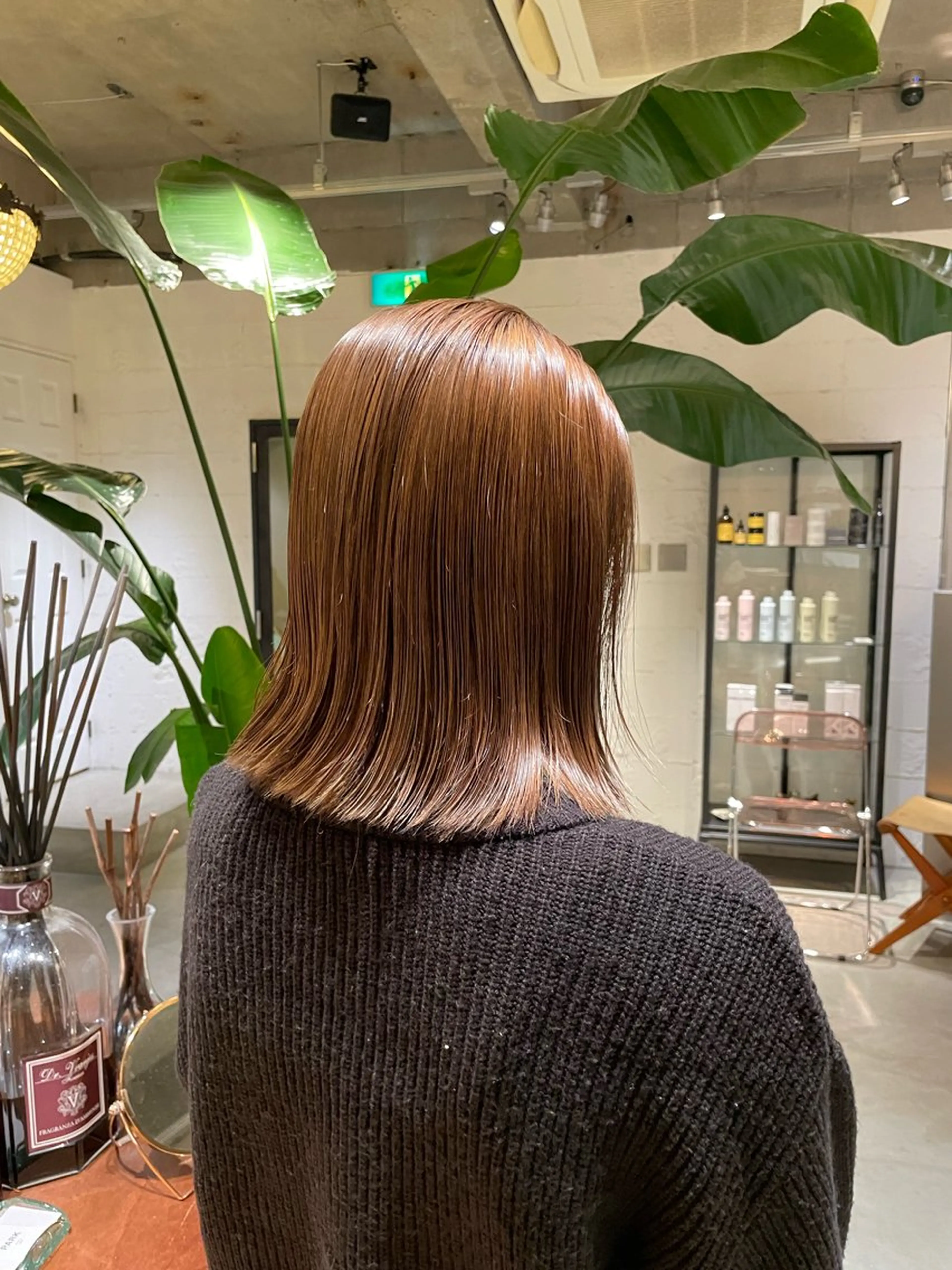 カラー ブラウンカラー ヘアカラー 尾上 勇気のヘアスタイル