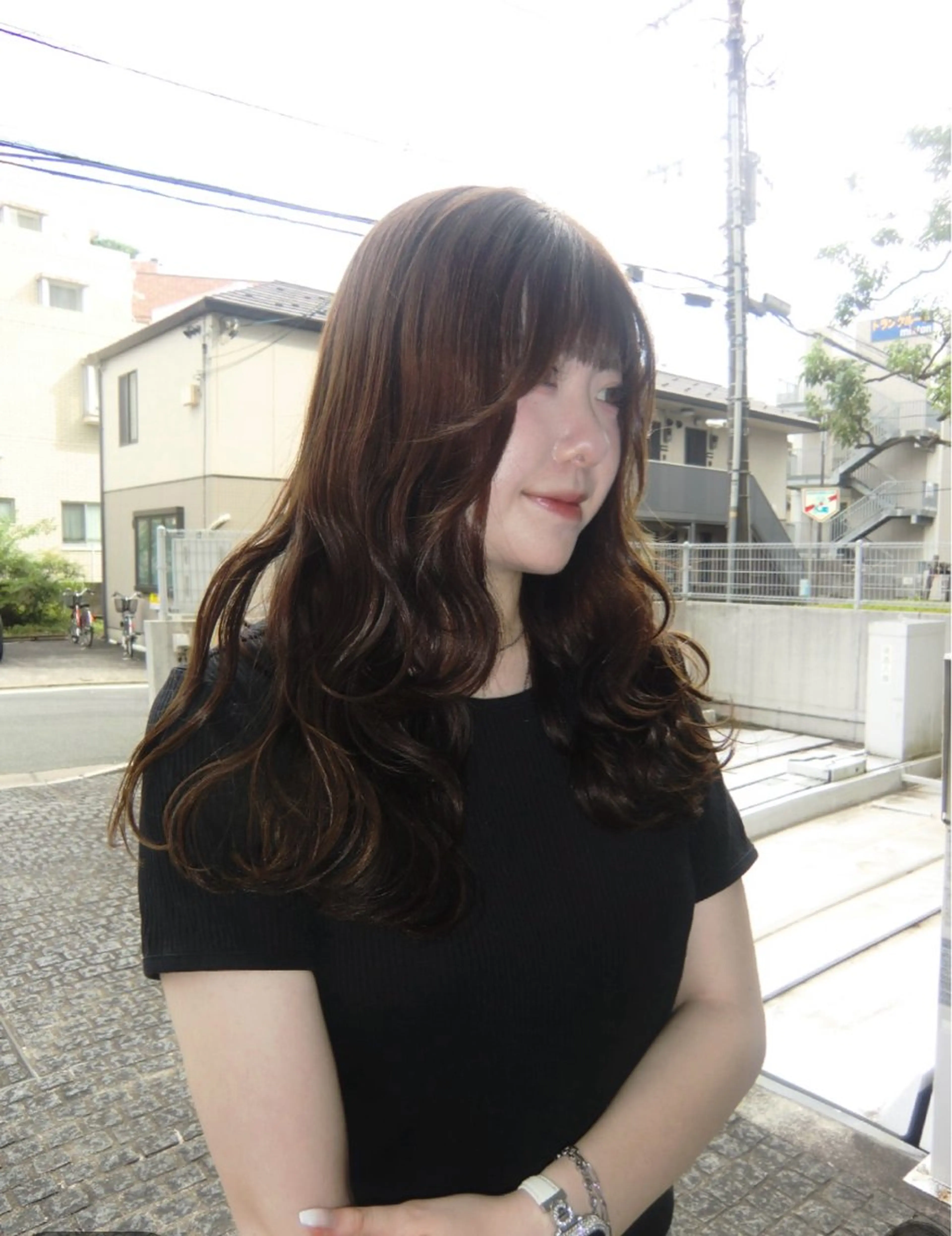 ロング トリートメント ブリーチなしｗカラー 🐈‍⬛kotoseのヘアスタイル