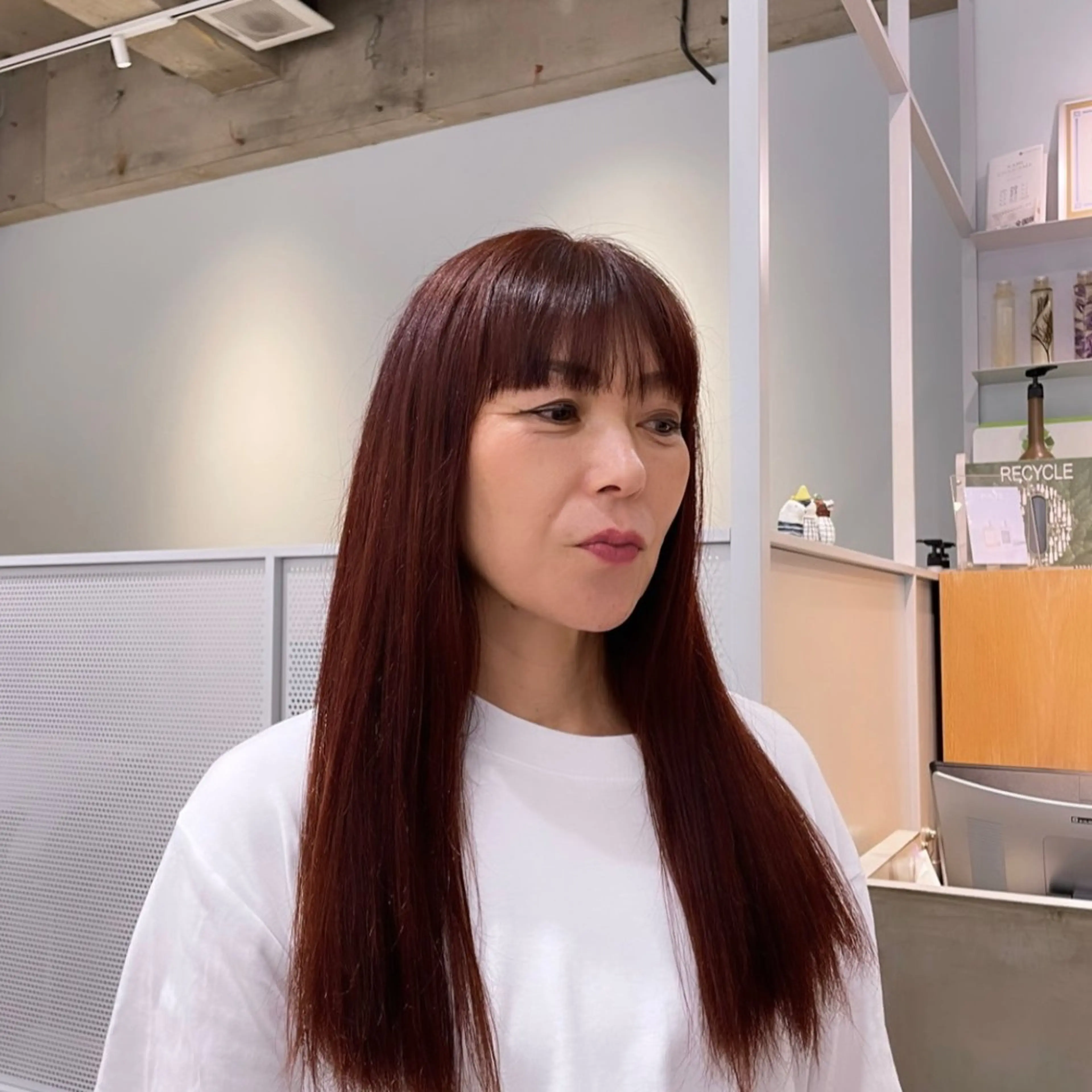 ロング いまかわ ゆなのヘアスタイル