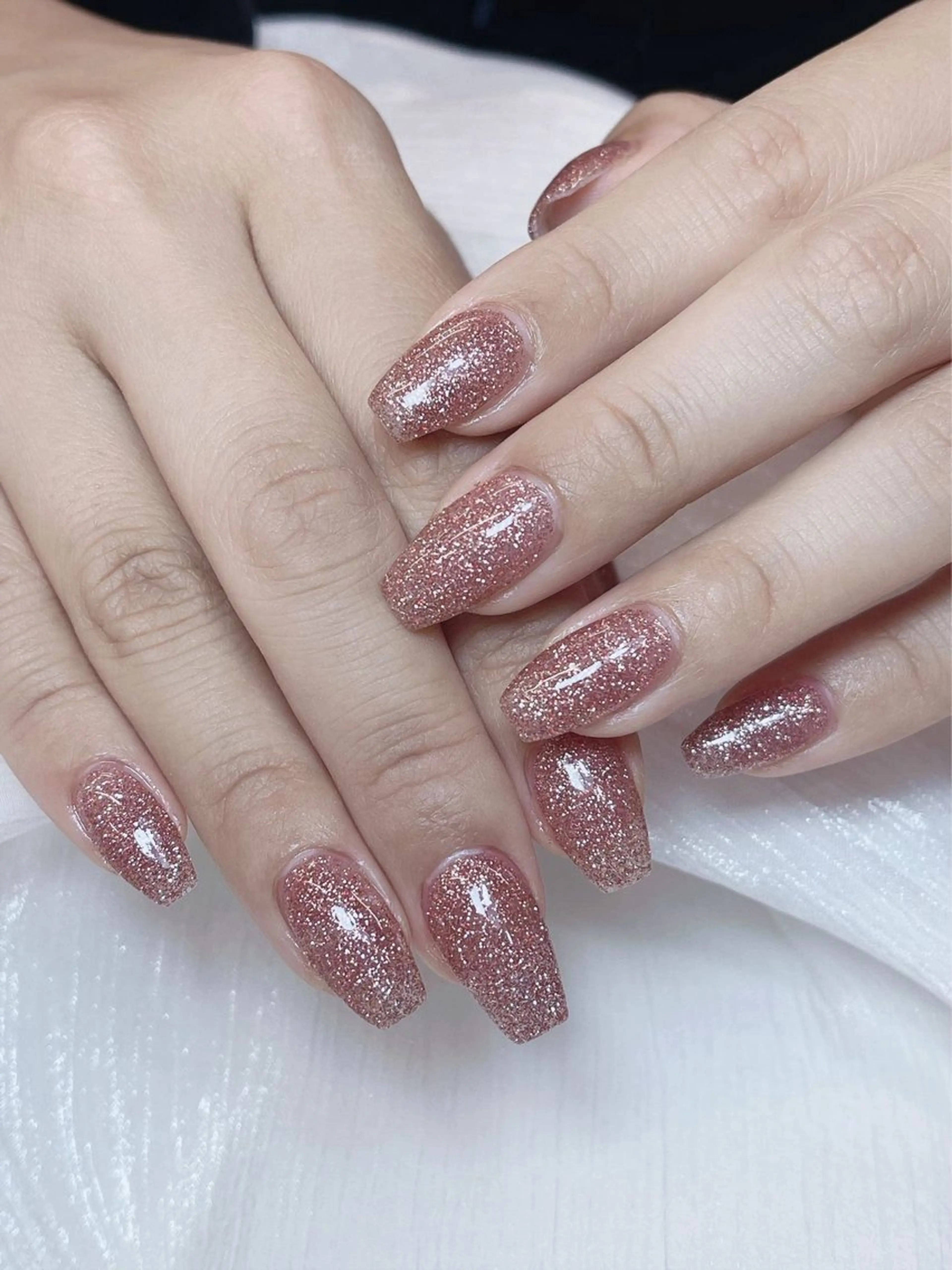 💕「キラキラネイル」フラッシュネイルの写真