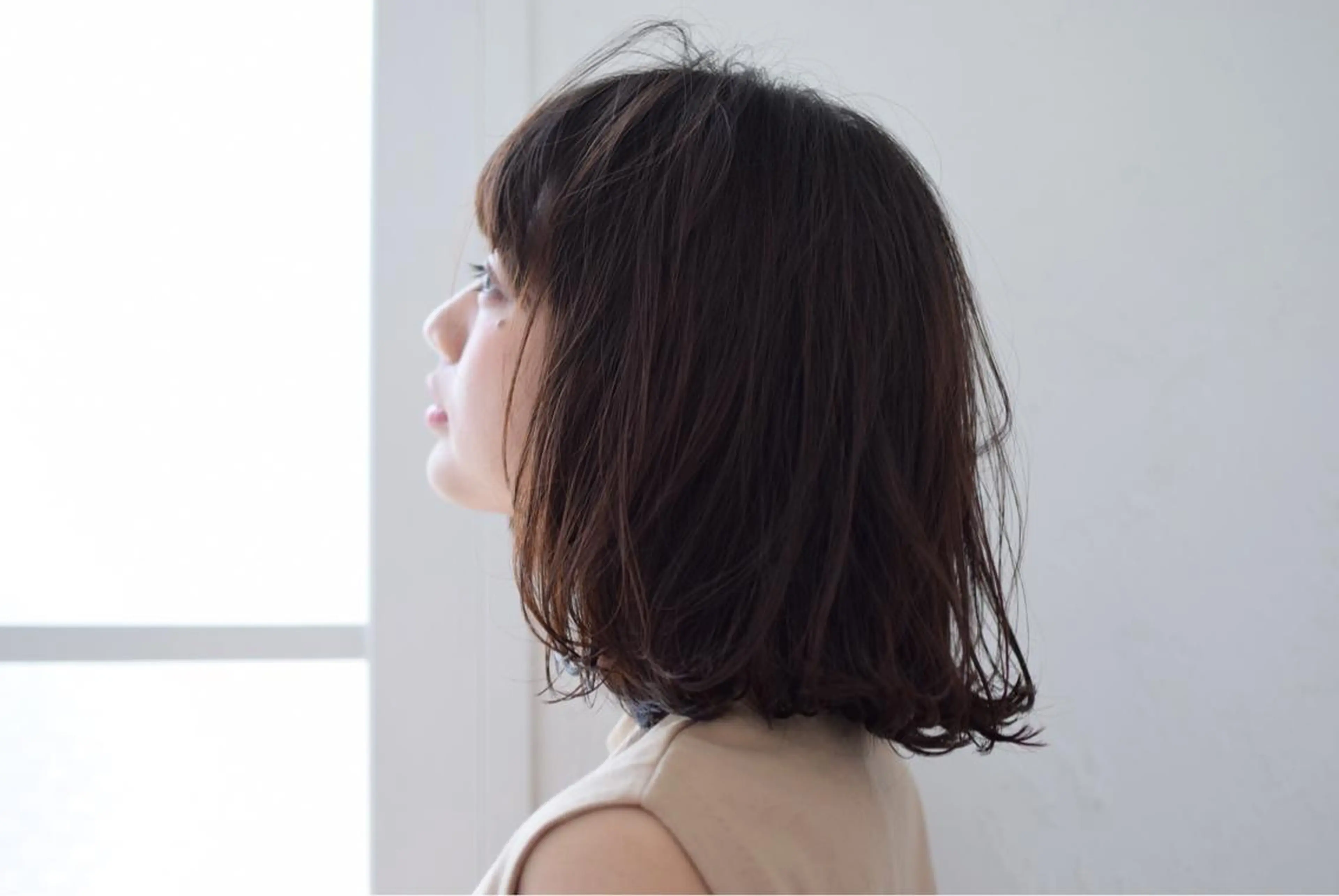 ミディアム ショート/ボブ /パーマ🌿柏原良亮のヘアスタイル