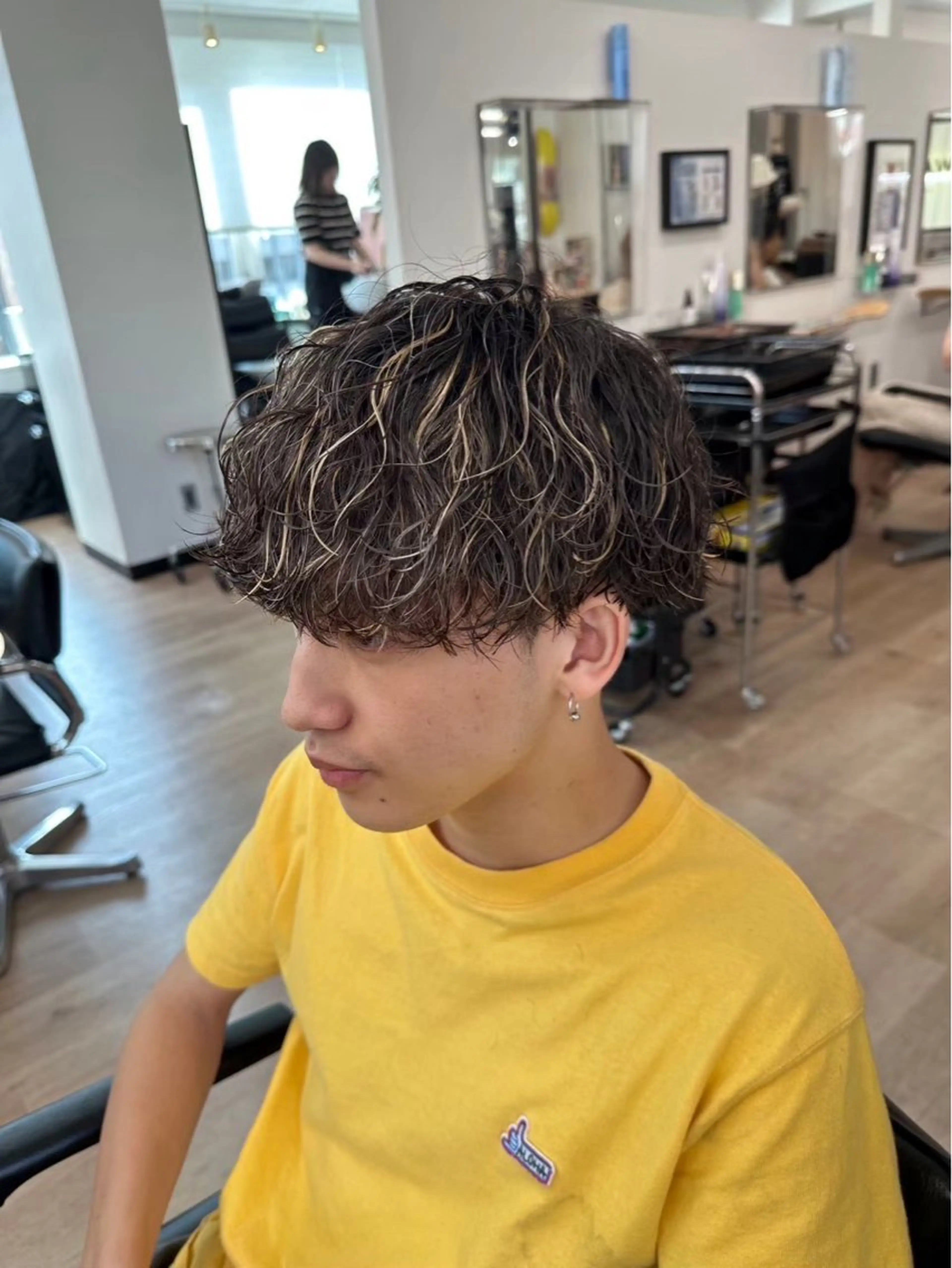 パーマ メンズ 横浜メンズパーマ/ シャドウ/ショウゴのヘアスタイル