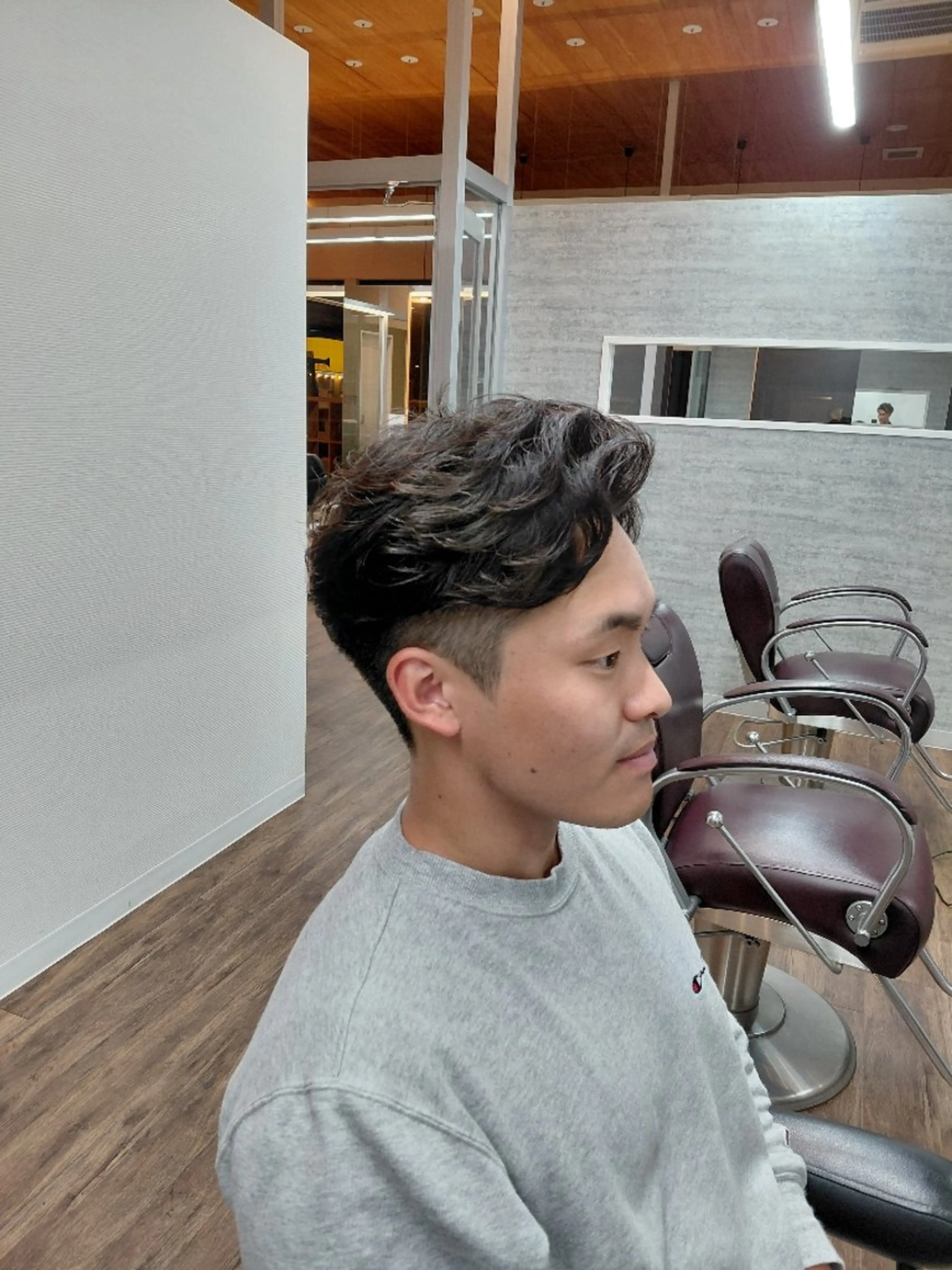 ショート パーマ メンズ メンズパーマ ニュアンスパーマ カット パーマ メンズ特化💈/ 長谷川翼のヘアスタイル