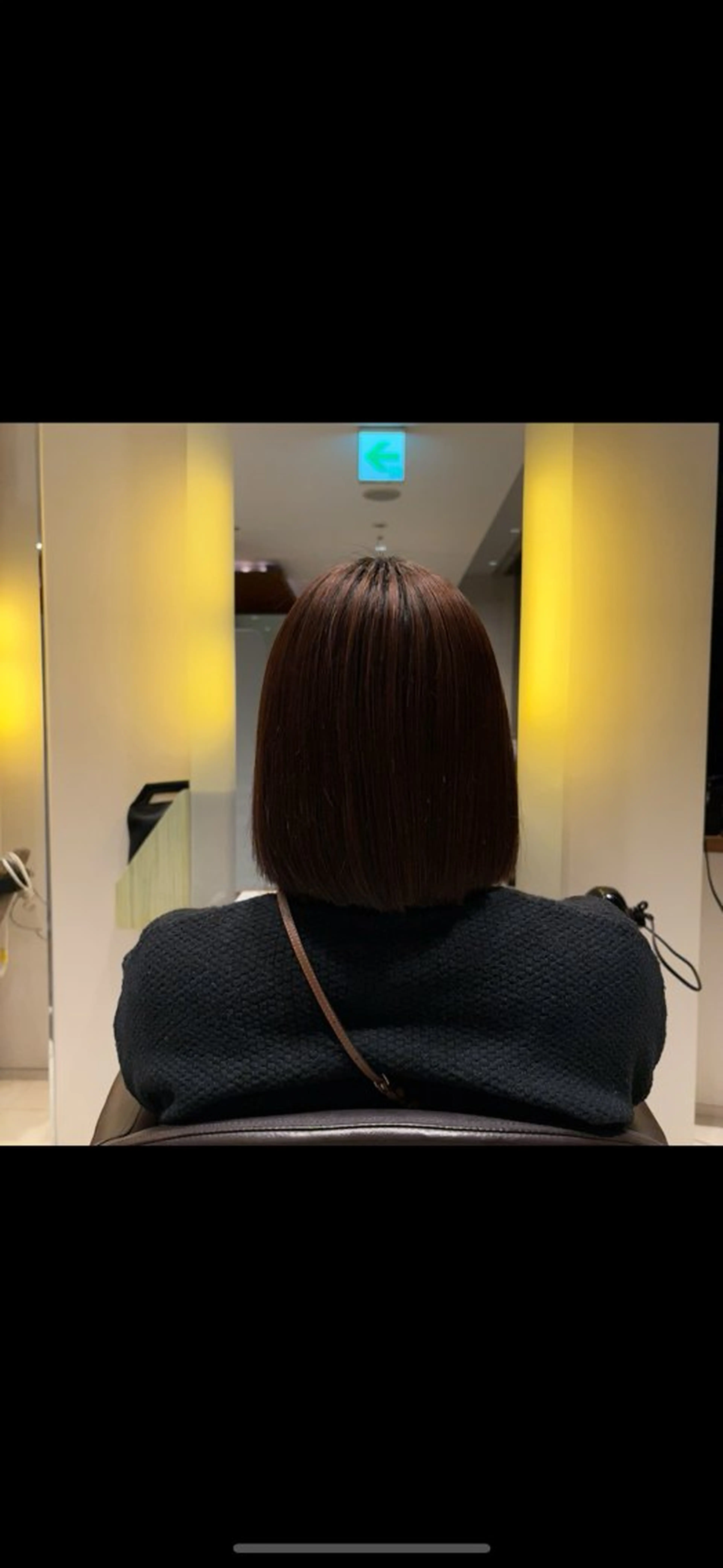 ミディアム 森田 玲央のヘアスタイル