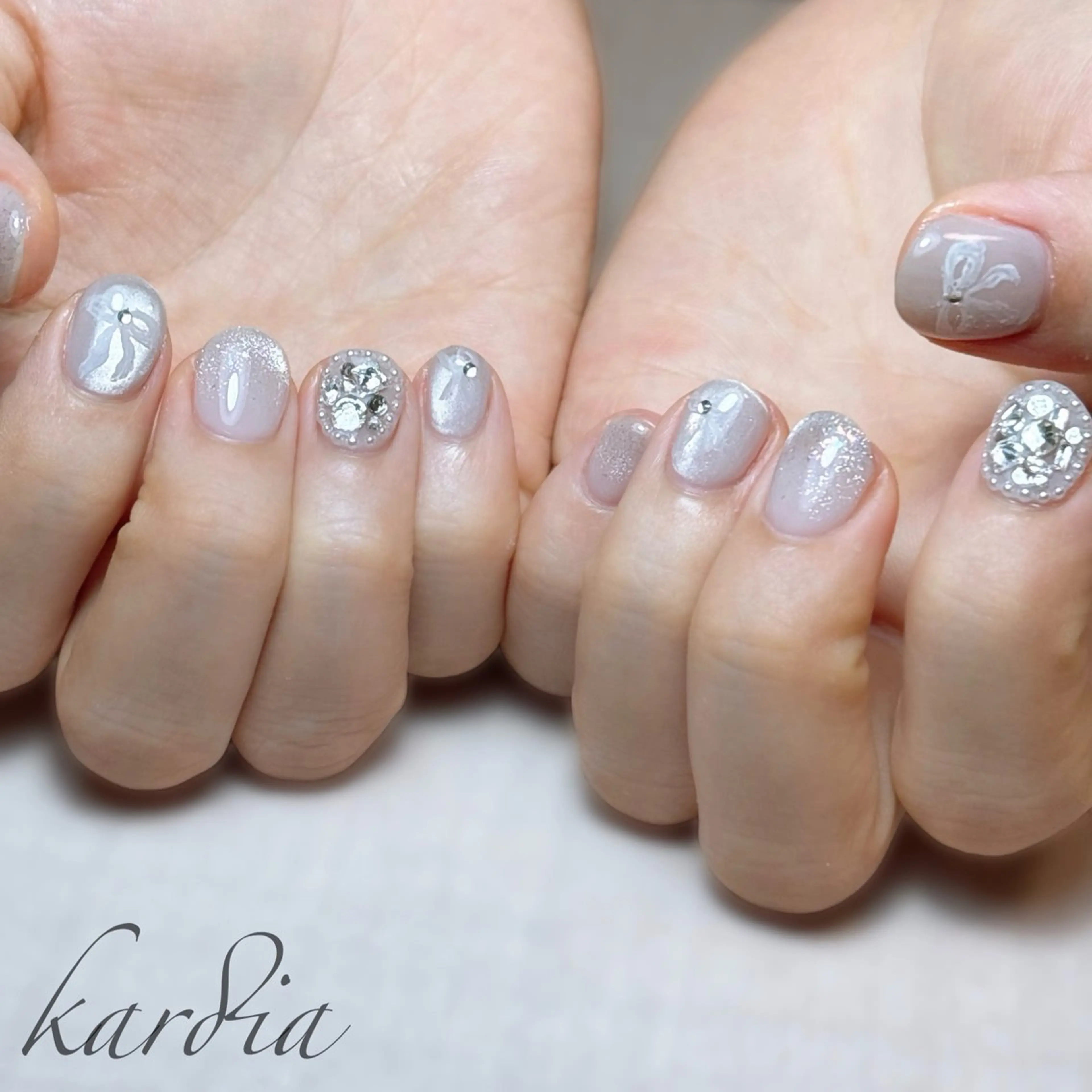 ネイル καρδιά -ｶﾙﾃﾞｨｱ-のネイルデザイン