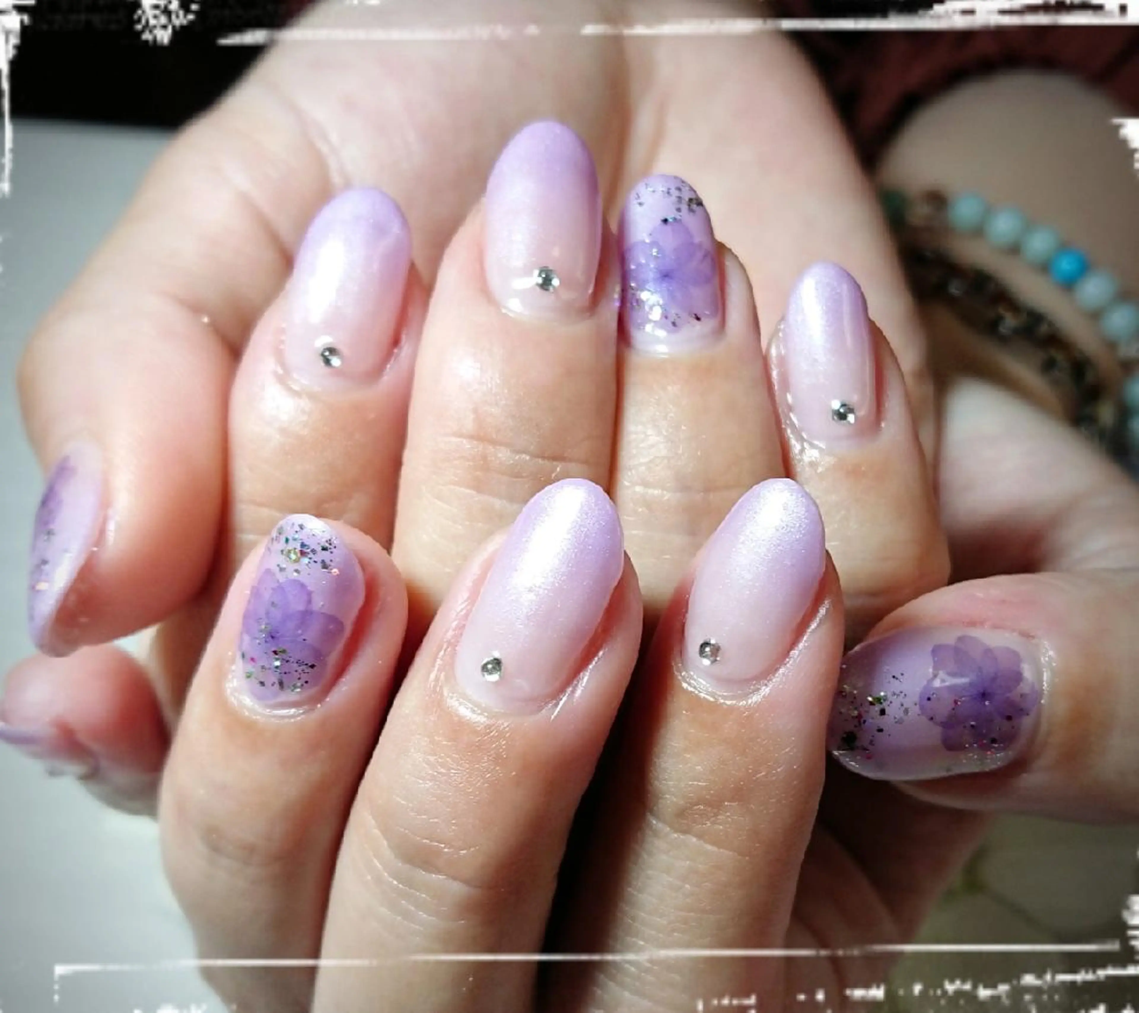 ネイル ハンドネイル 林 珠里のネイルデザイン