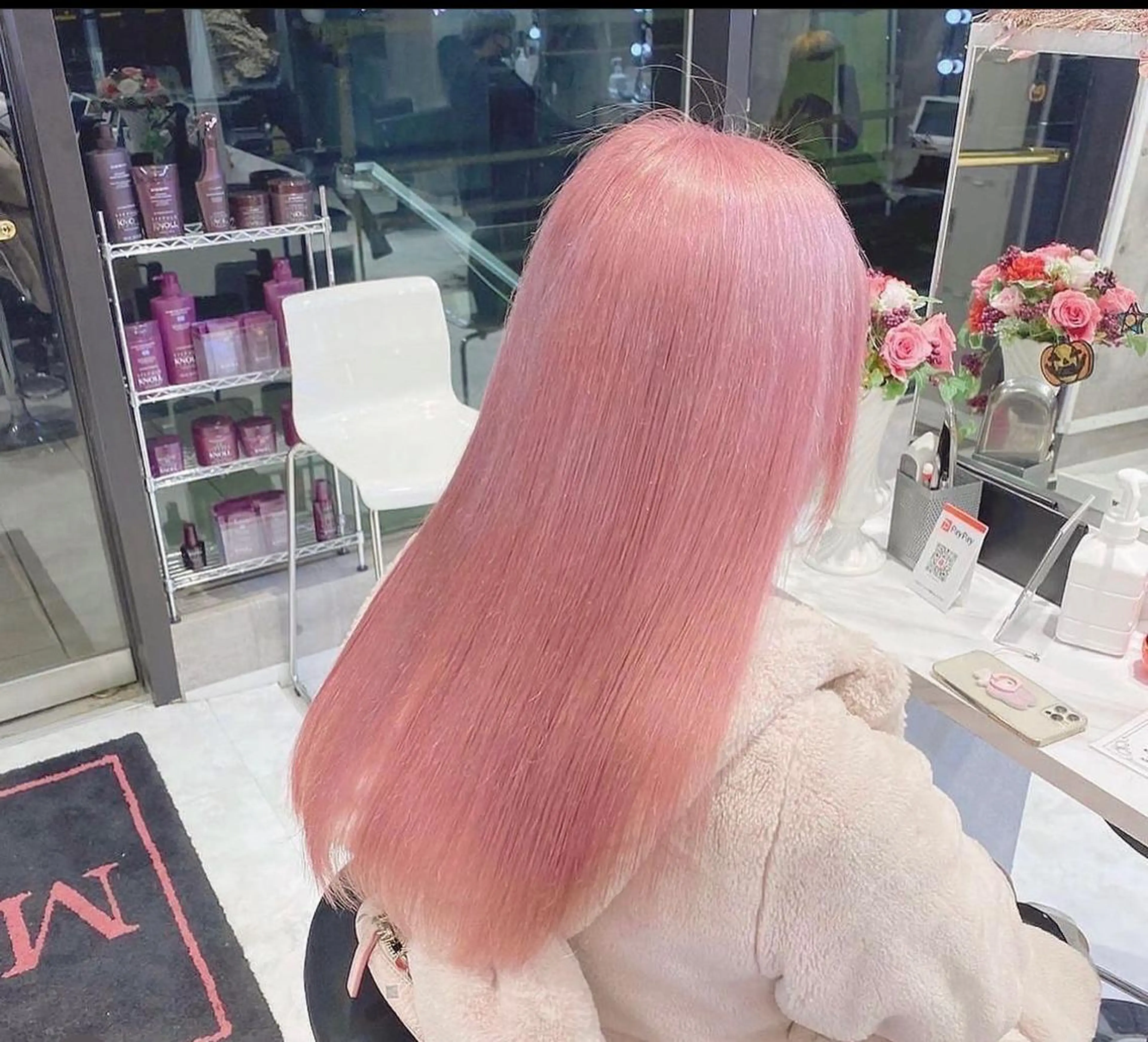 ロング カラー ヘアアレンジ Bob＆ハイトーン 専門家CHIHIROのヘアスタイル