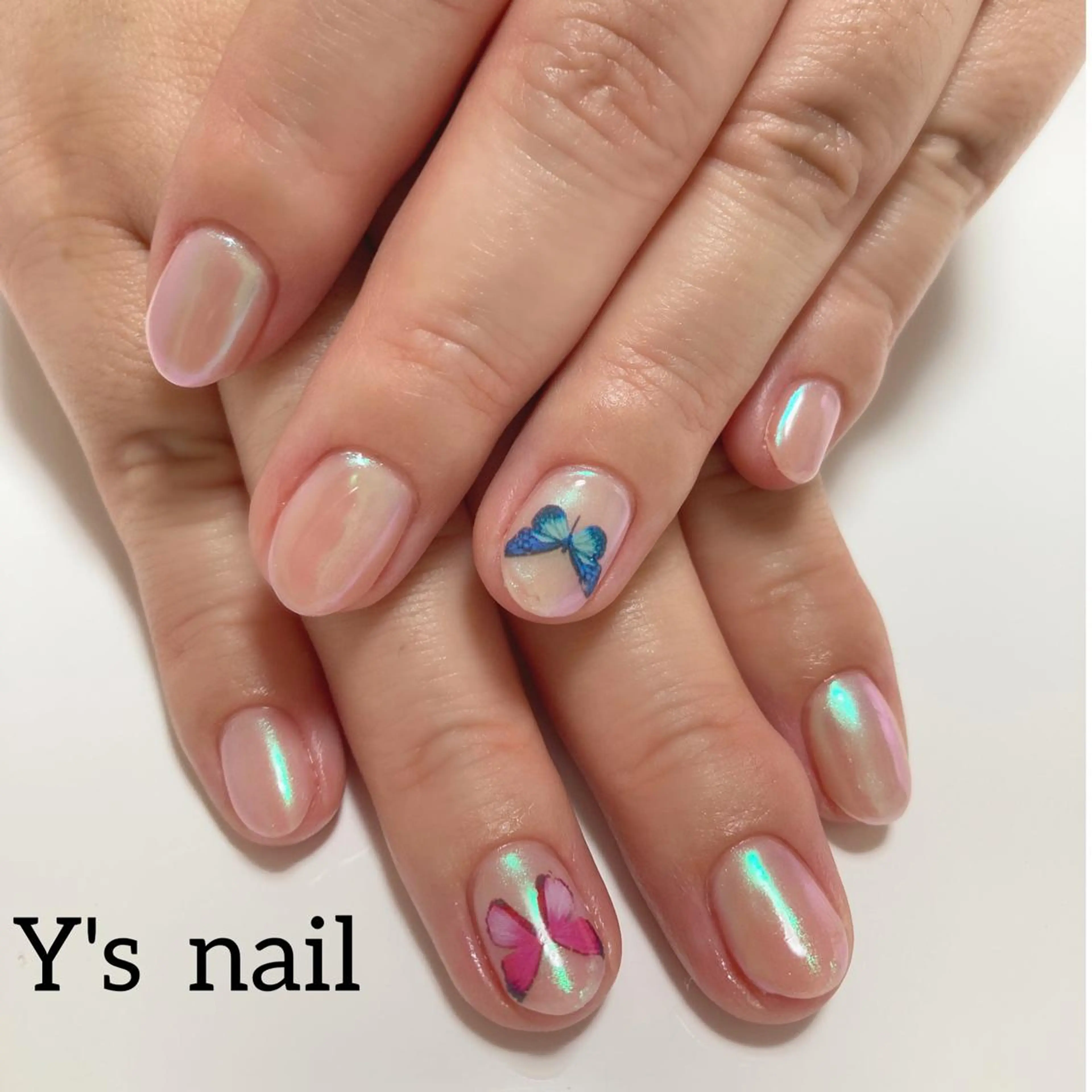 ネイル 手書きが得意🖌️ Y’s  nailのネイルデザイン