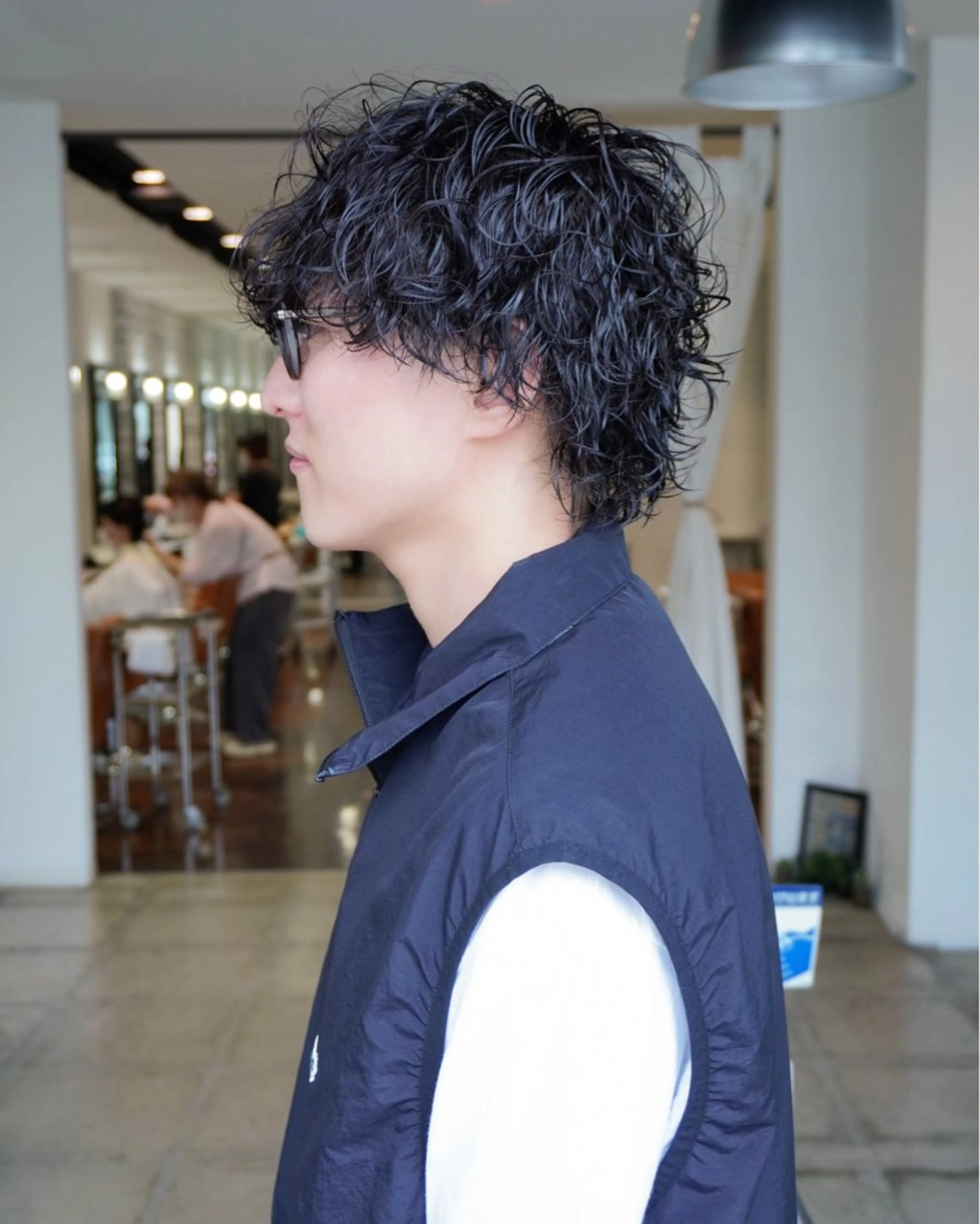 カット＋波巻orツイストパーマの写真