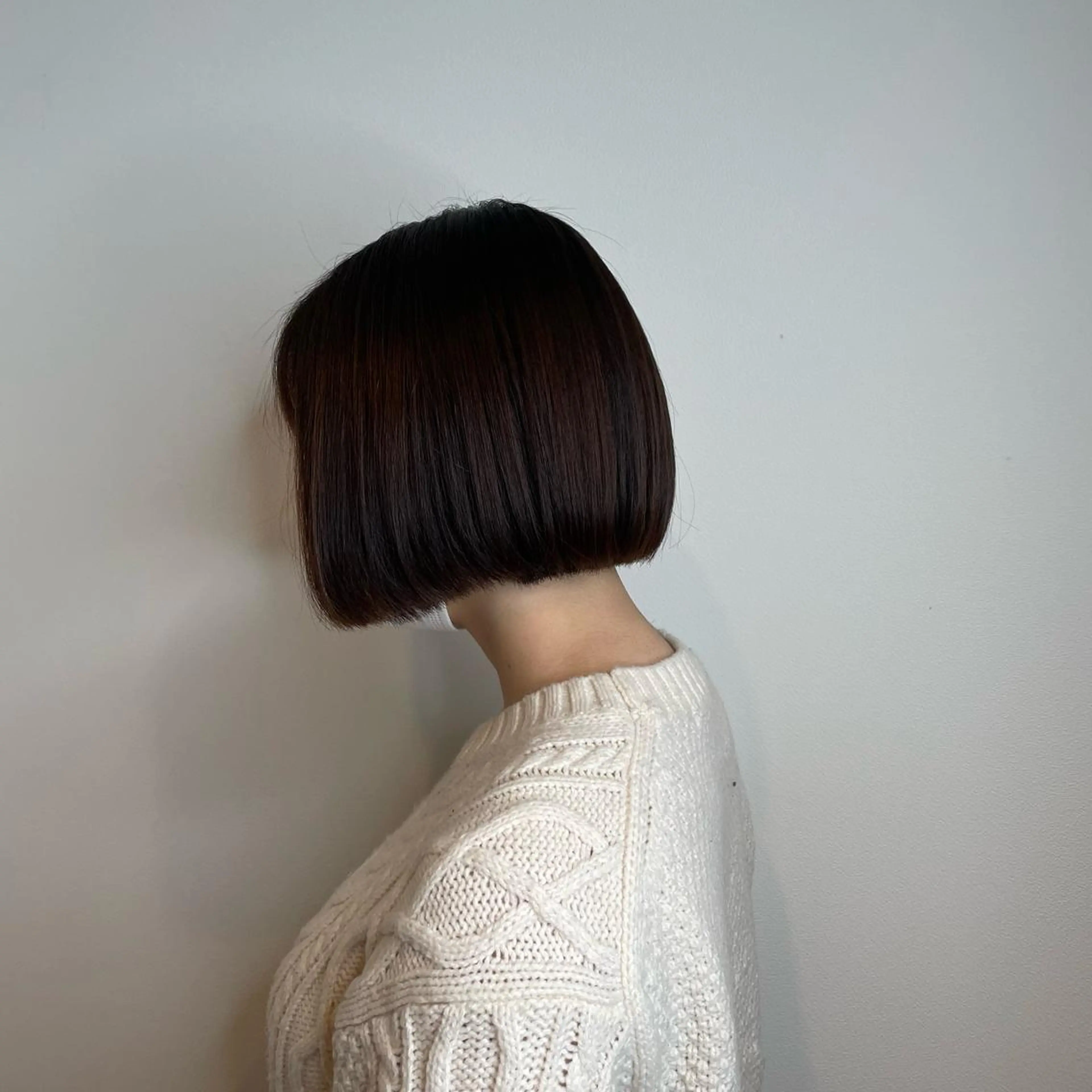 ミディアム ミディアムパーマ ボブ SOYON船橋店 西澤元気のヘアスタイル
