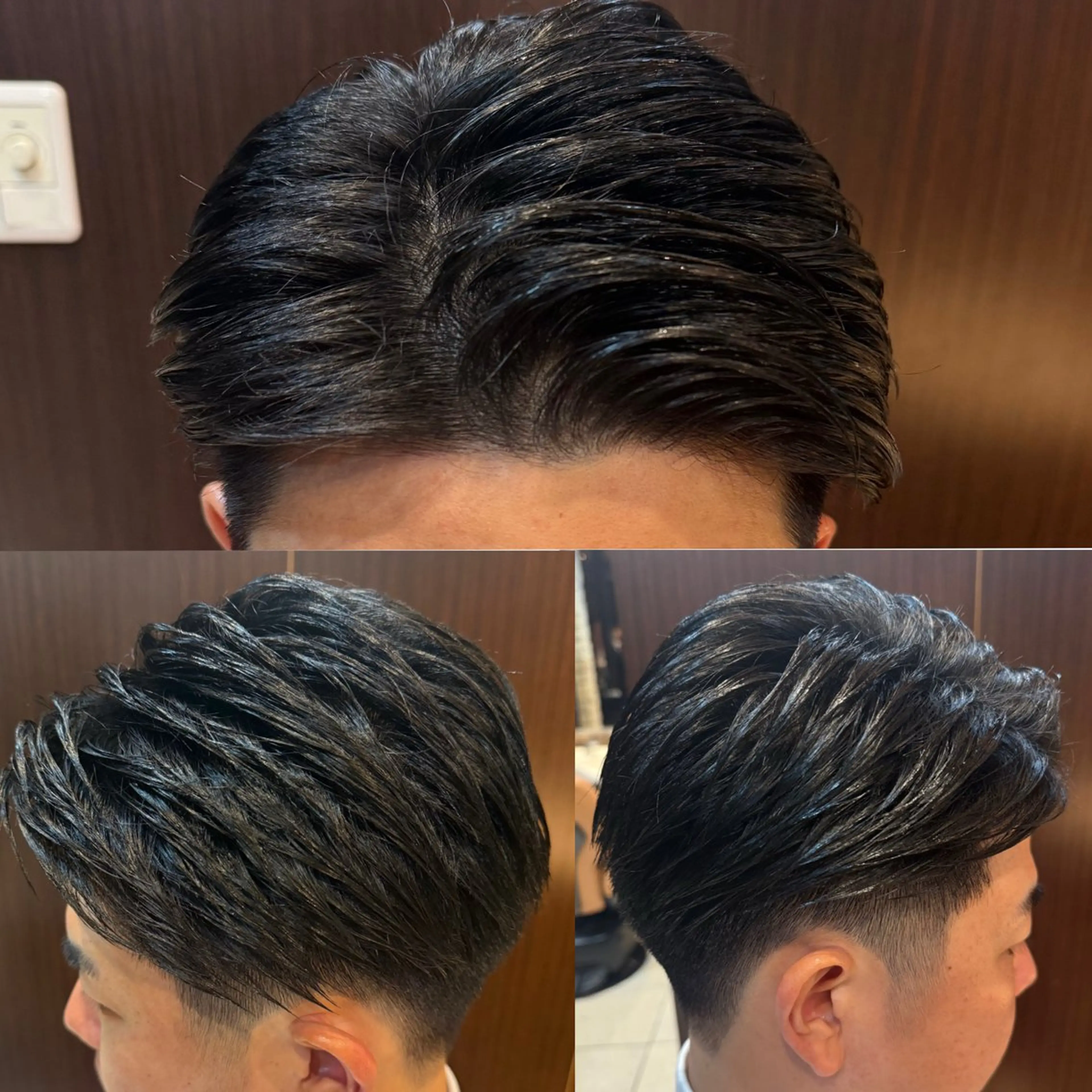 ショート メンズ 森 蒼空のヘアスタイル