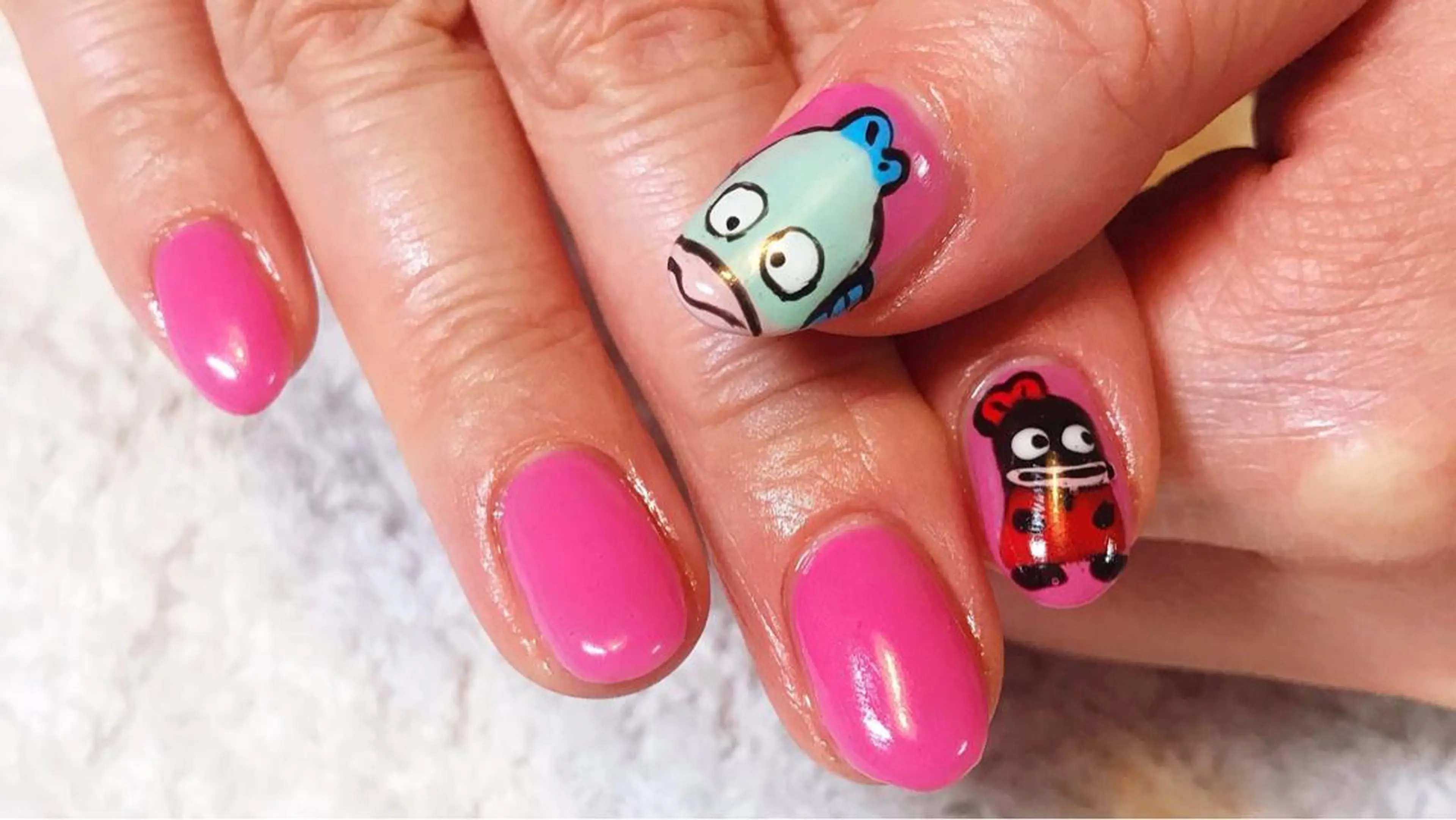 ネイル アートネイル ハンドネイル フットネイル GéRanium Harukaのネイルデザイン