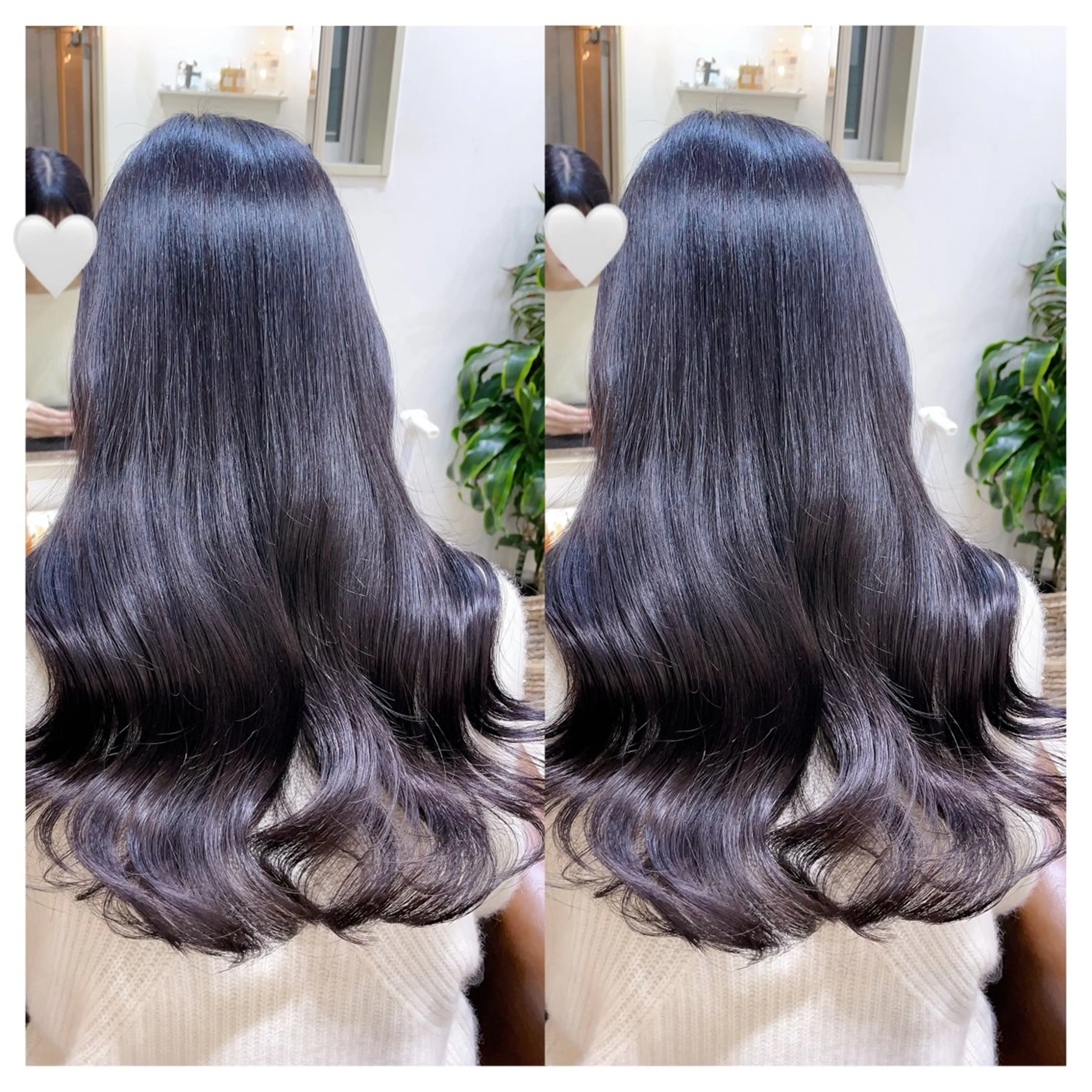 ロング カラー カット ヘアカラー トリートメント 村山 茉衣のヘアスタイル