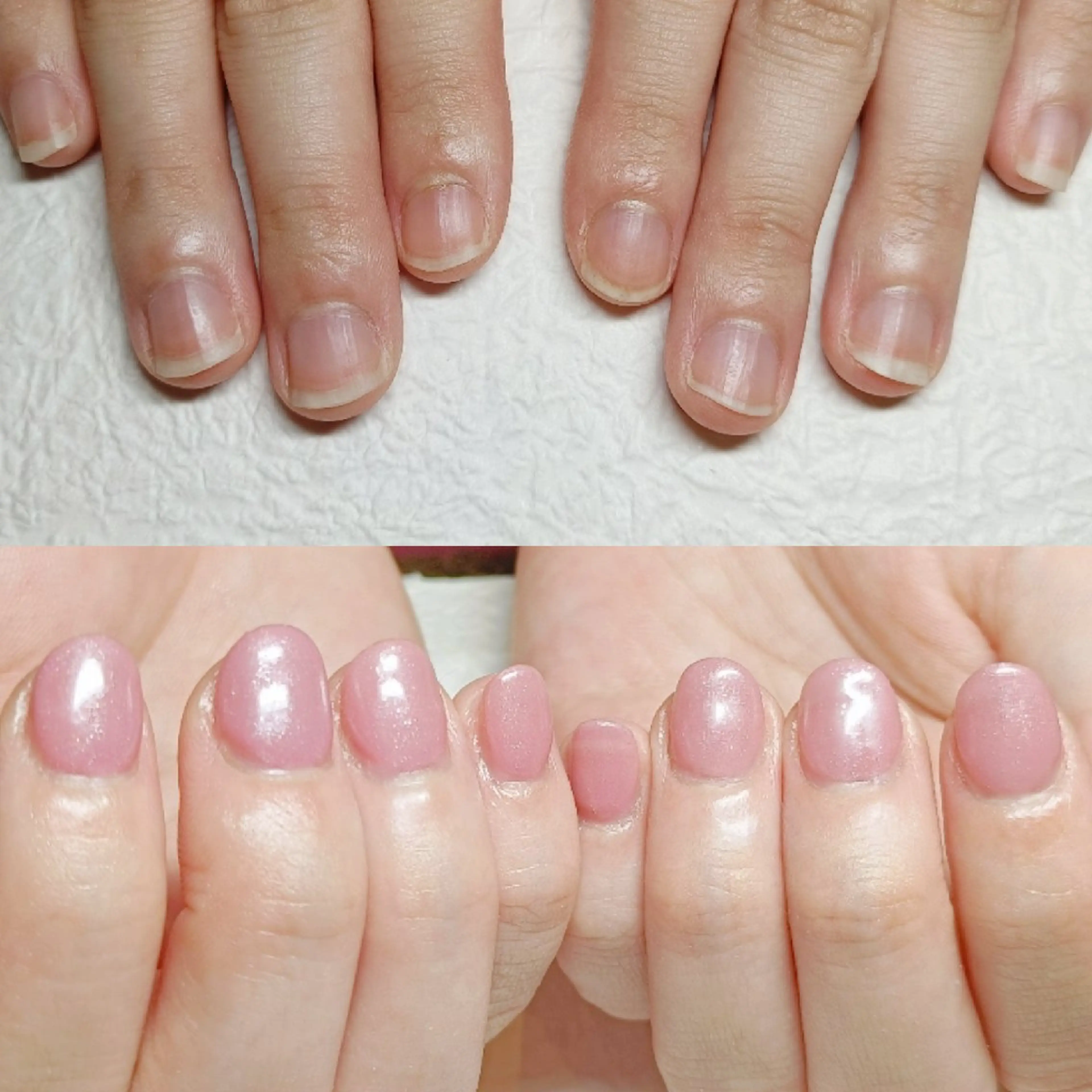 ネイル ハンドネイル ハンドケア 深爪矯正/爪育成ケア manie nailのネイルデザイン