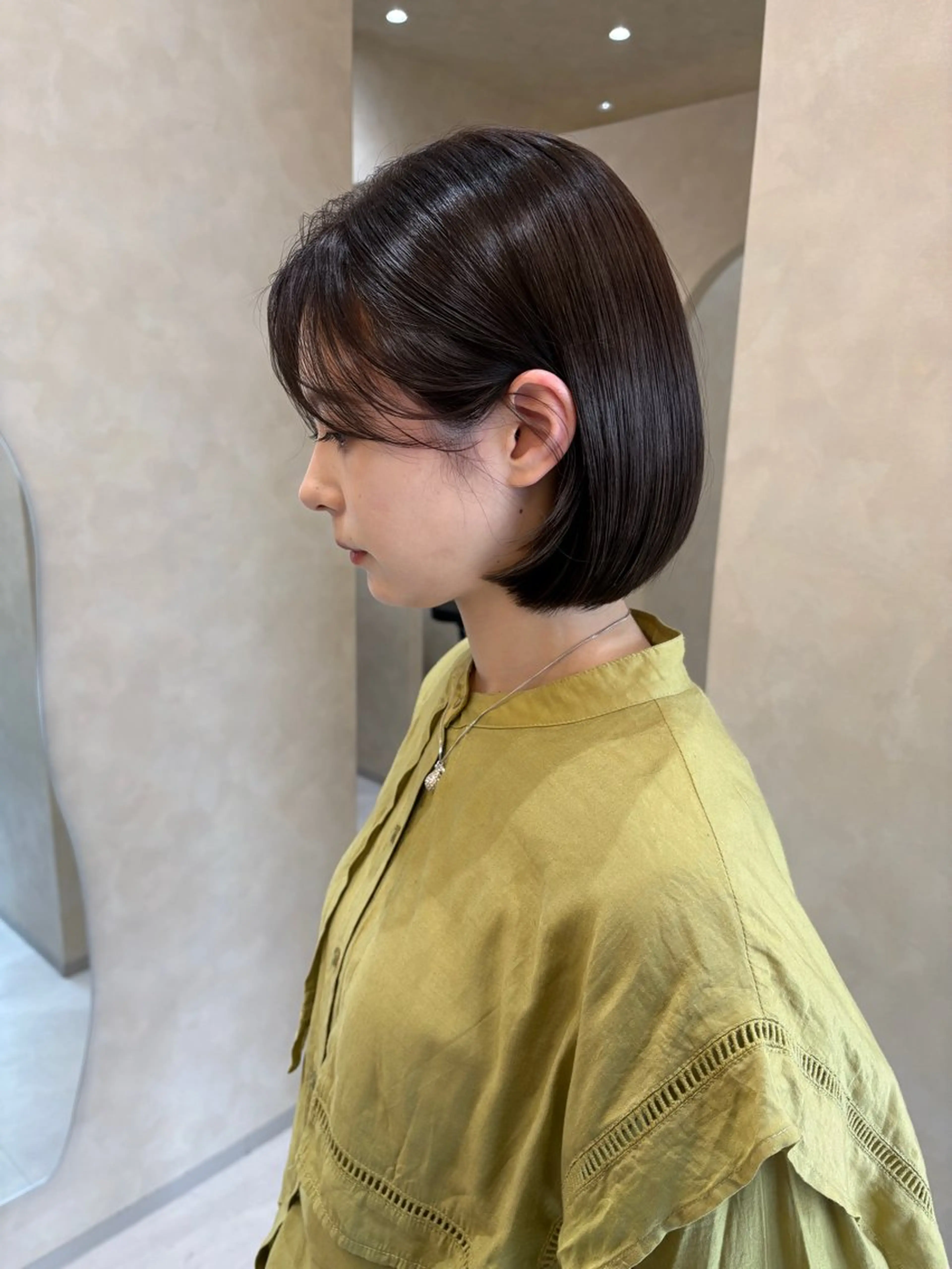 ショート カット ヘアカラー トリートメント 透明感カラー/艶髪/ 高城潤也のヘアスタイル