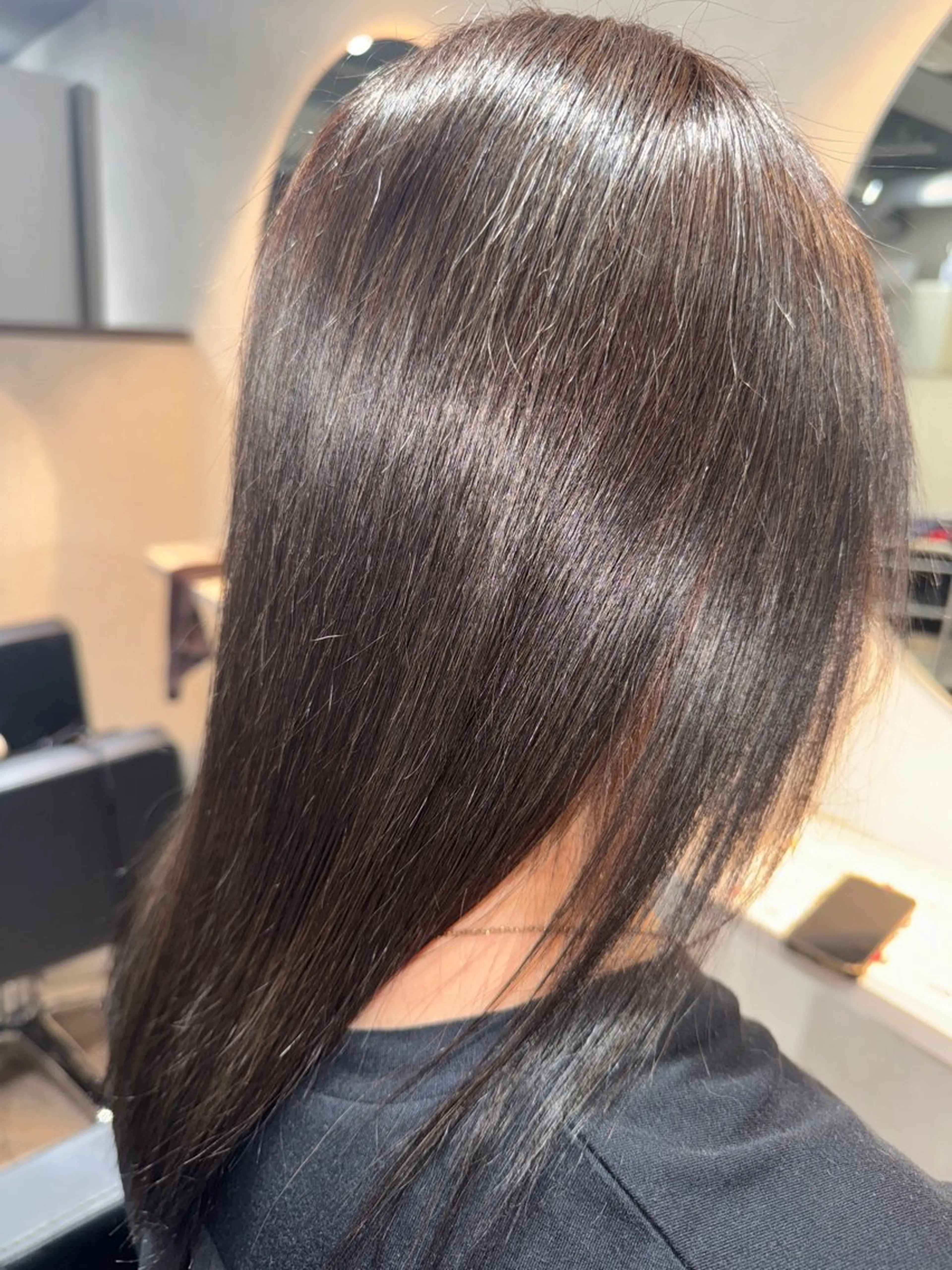 ミディアム カラー ヘアカラー lmu byif(ﾘﾐｭｰﾊﾞｲｲﾌ)所属・MIYU /メンズパーマ✨💫のヘアスタイル