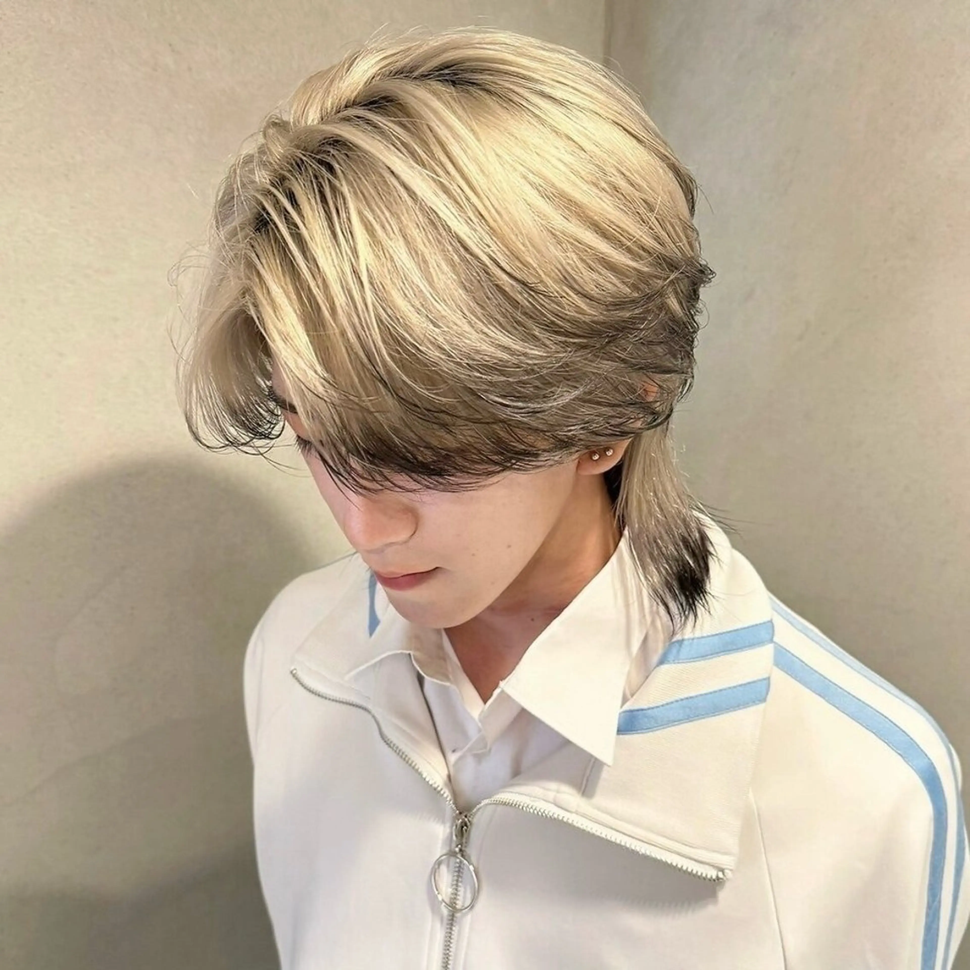 ミディアム カラー メンズ ヘアカラー トリートメント ヘアセット ハイトーン特化🌟 カワシマシュンスケのヘアスタイル