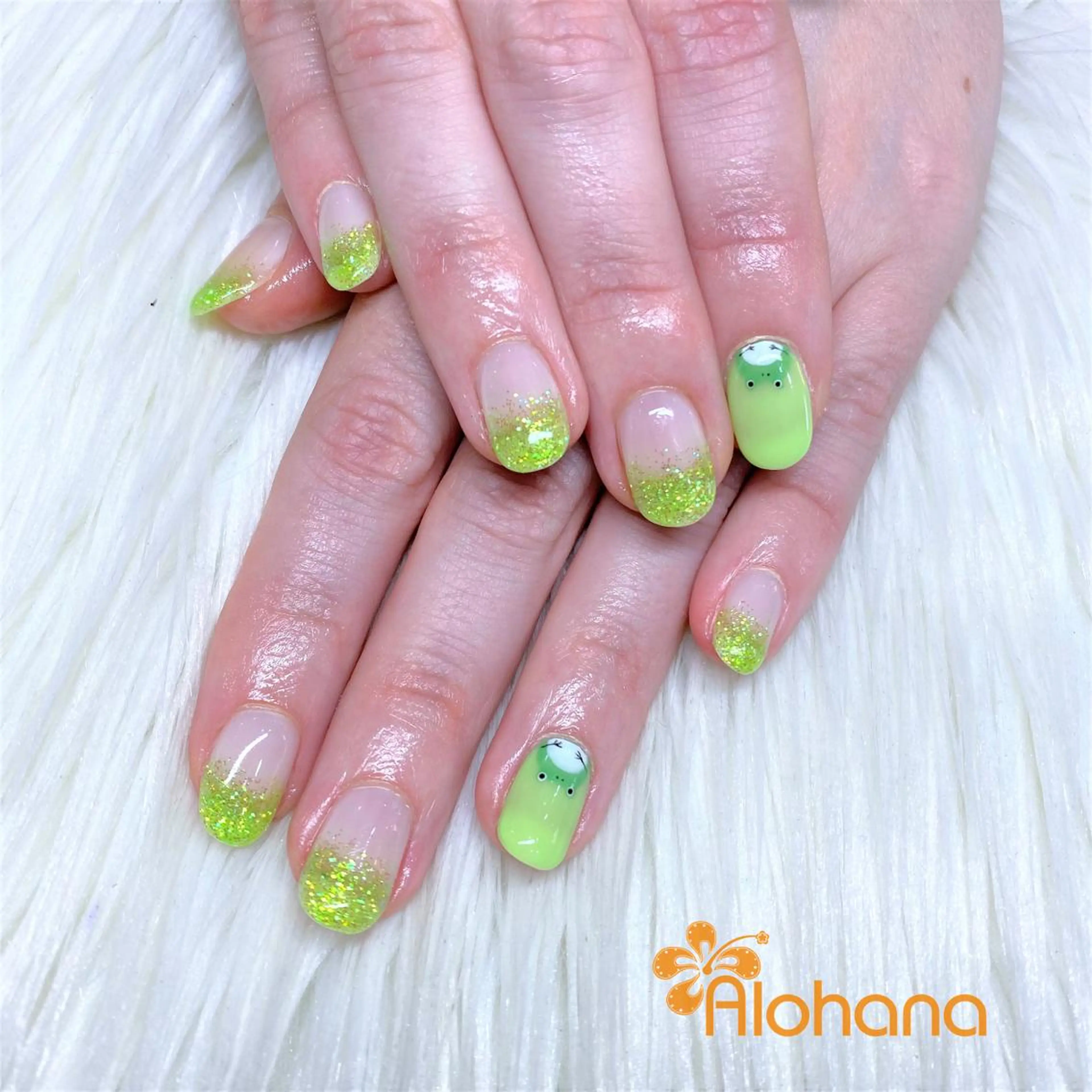 ネイル ハンドネイル Alohana Minaのネイルデザイン