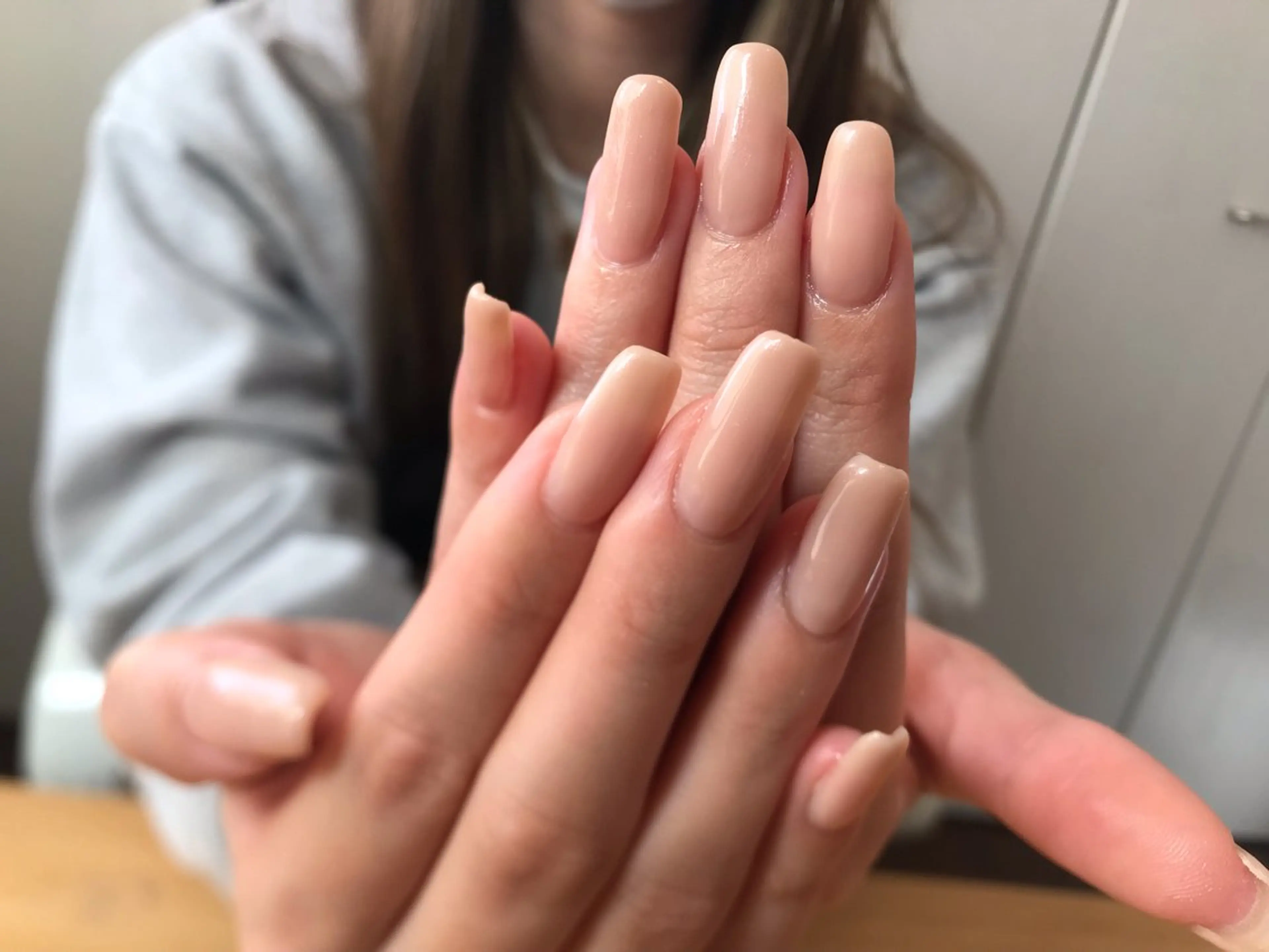 ネイル ロングネイル オフィスネイル ワンカラーネイル ハンドネイル Nailist Missaのネイルデザイン