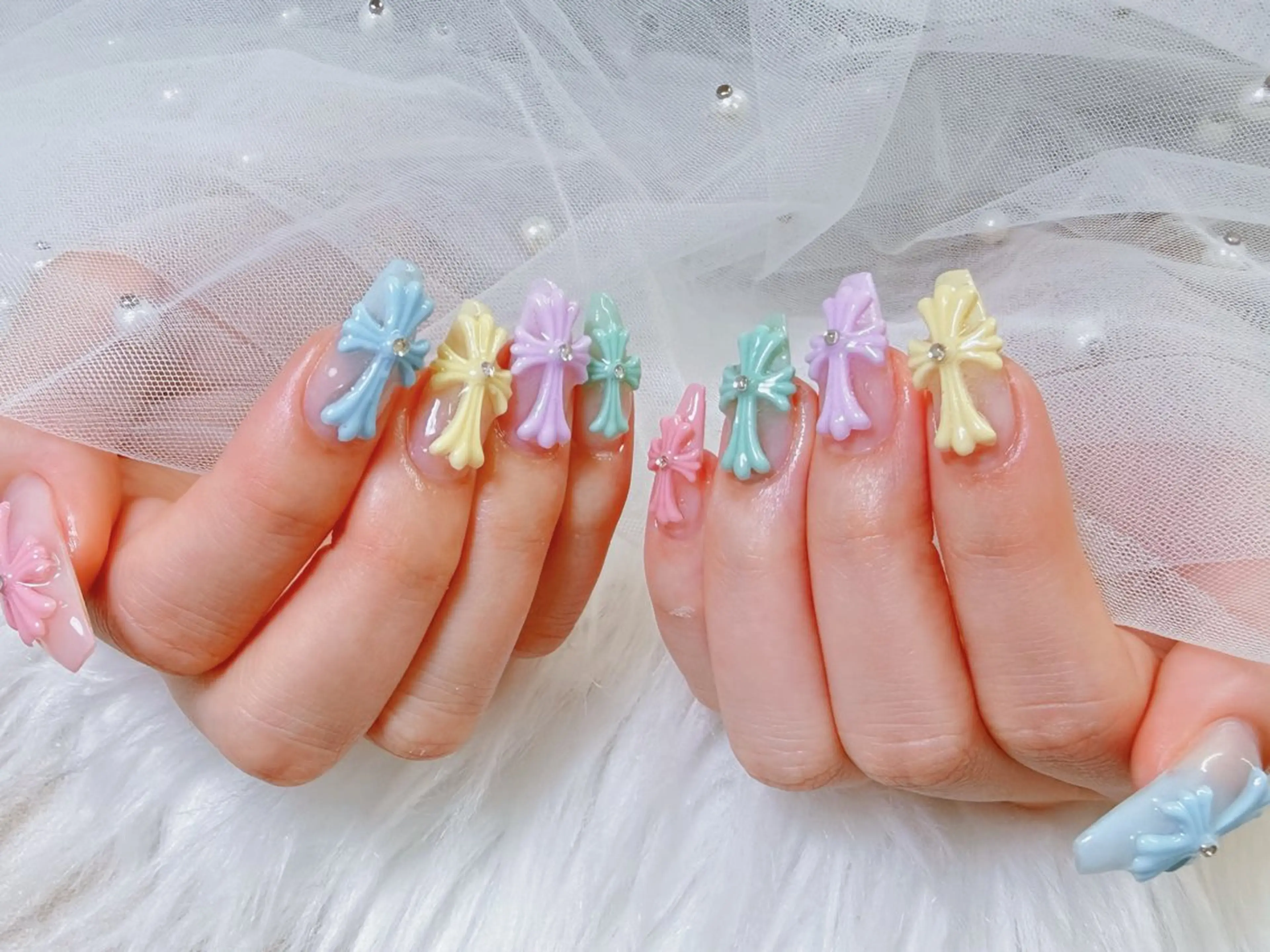 ネイル lucky nail 歌舞伎町のネイルデザイン