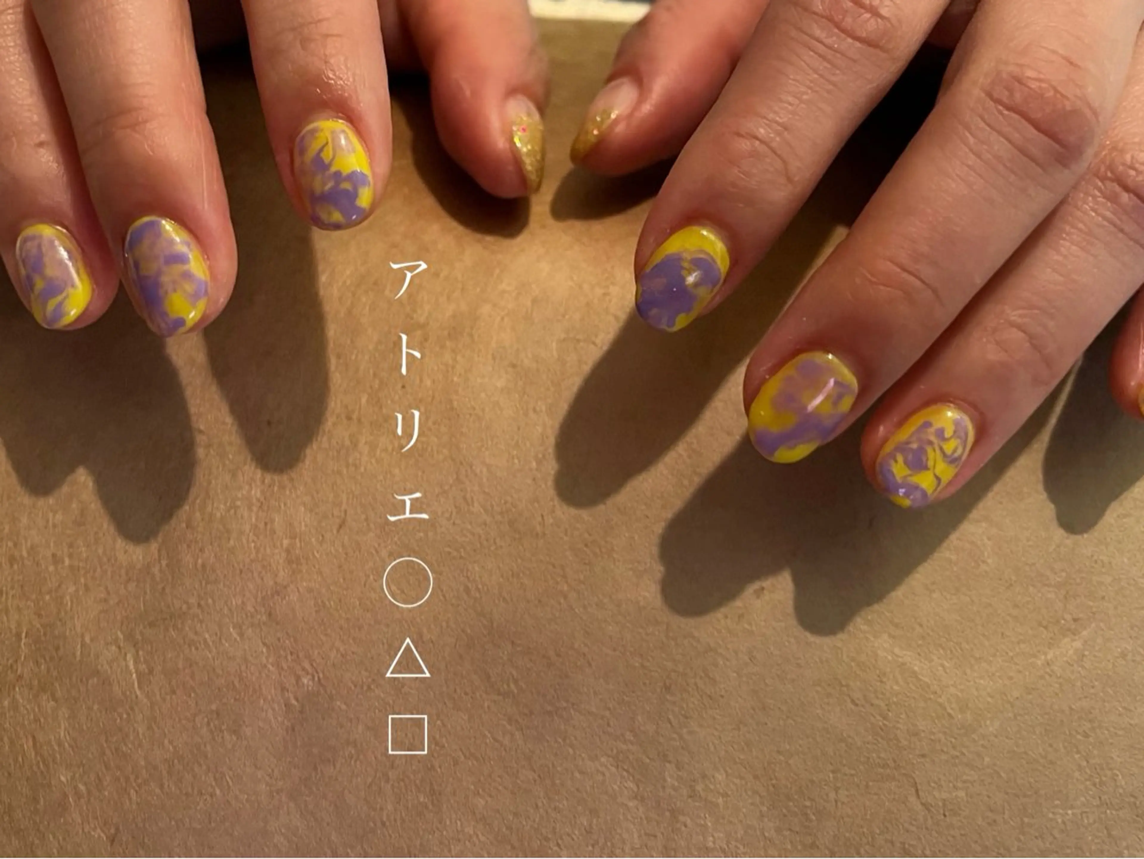ネイル ハンドネイル アトリエ ○△□のネイルデザイン