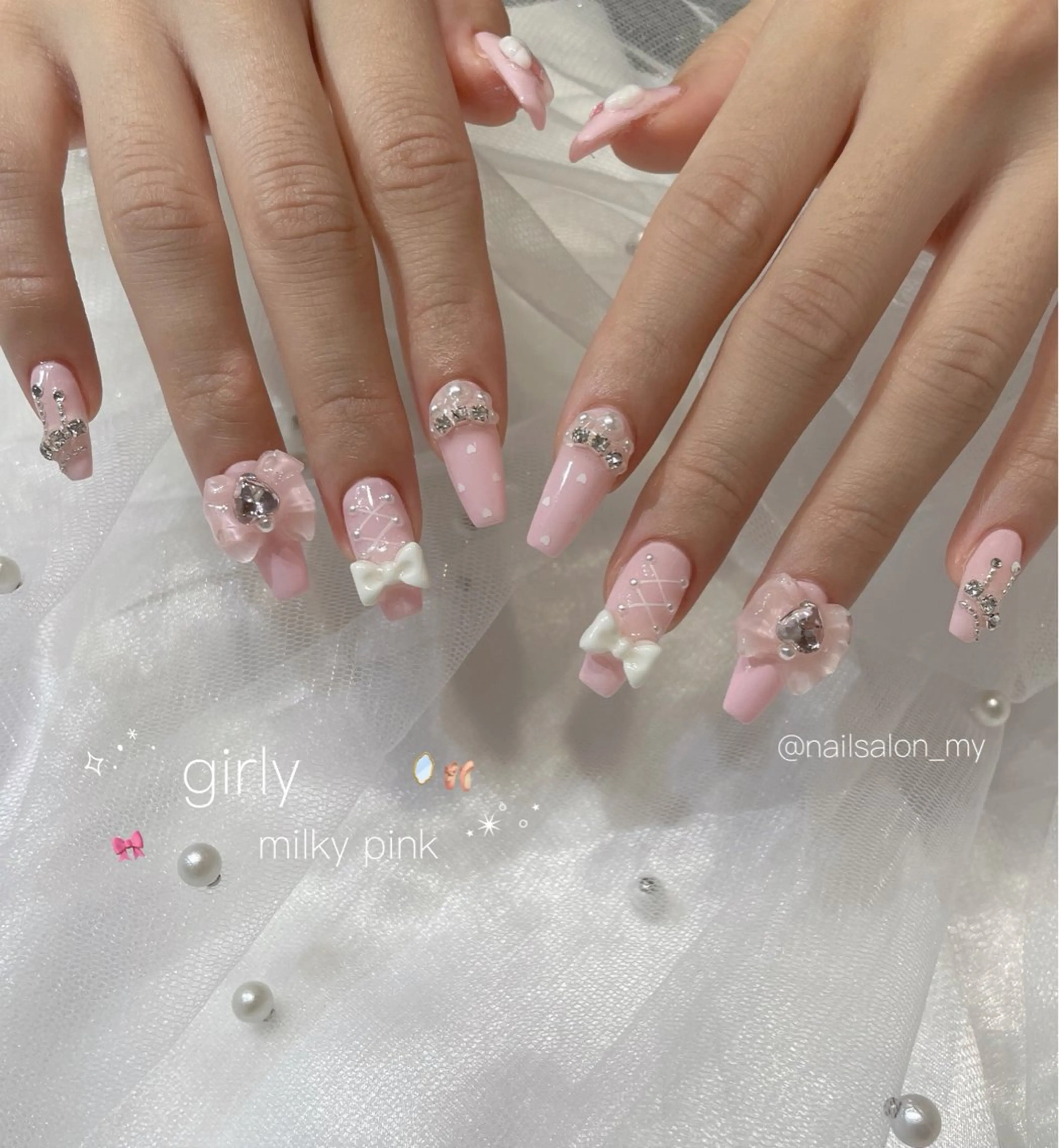 ネイル ハンドネイル NailSalon MYのネイルデザイン