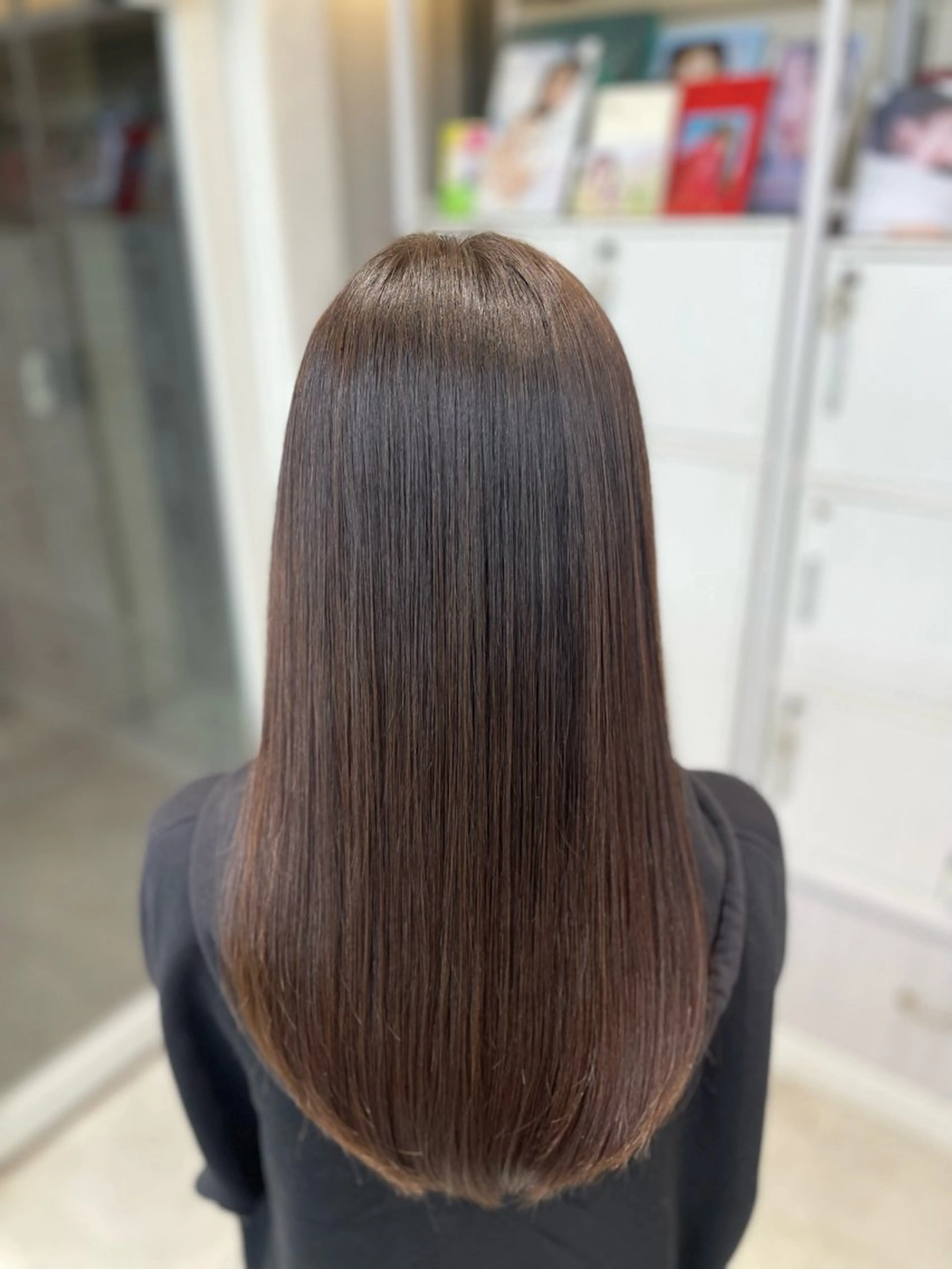 ロング 中顔面短縮 顔まわり新田大翔のヘアスタイル