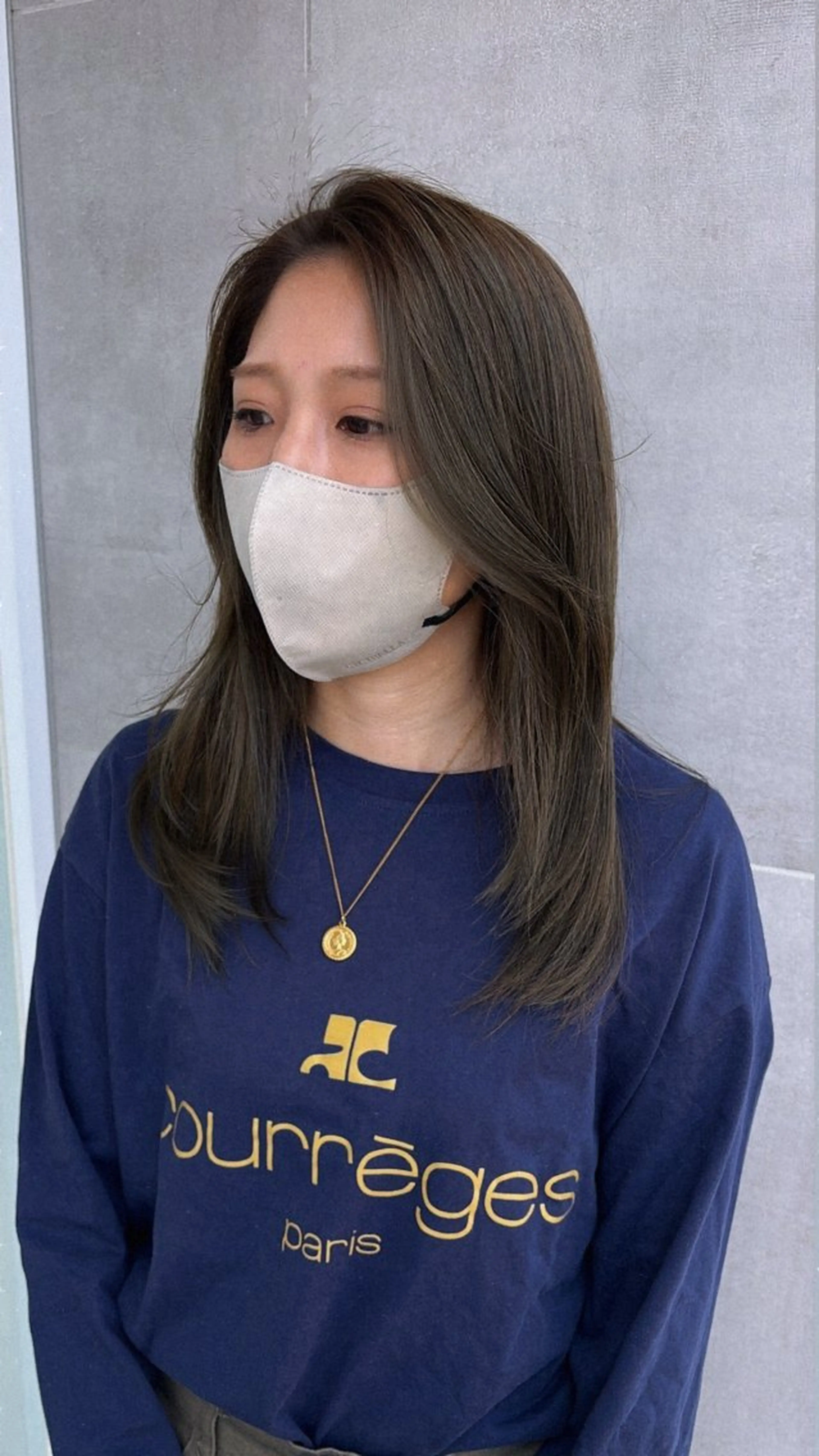 セミロング カラー ヘアカラー hana/海外風ヘア /レイヤーカット🪐のヘアスタイル