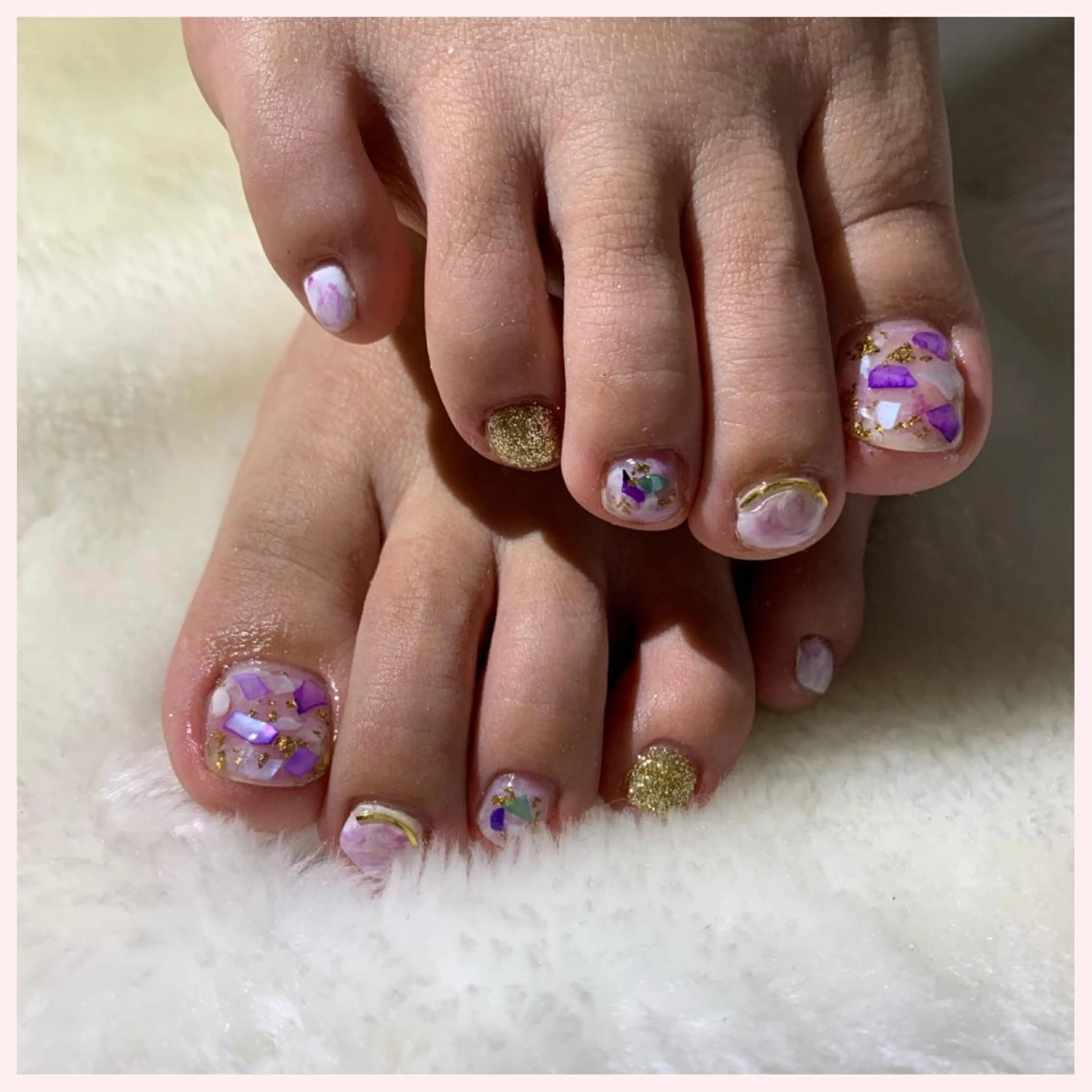 ネイル フットネイル Ogasawara Tokikaのネイルデザイン