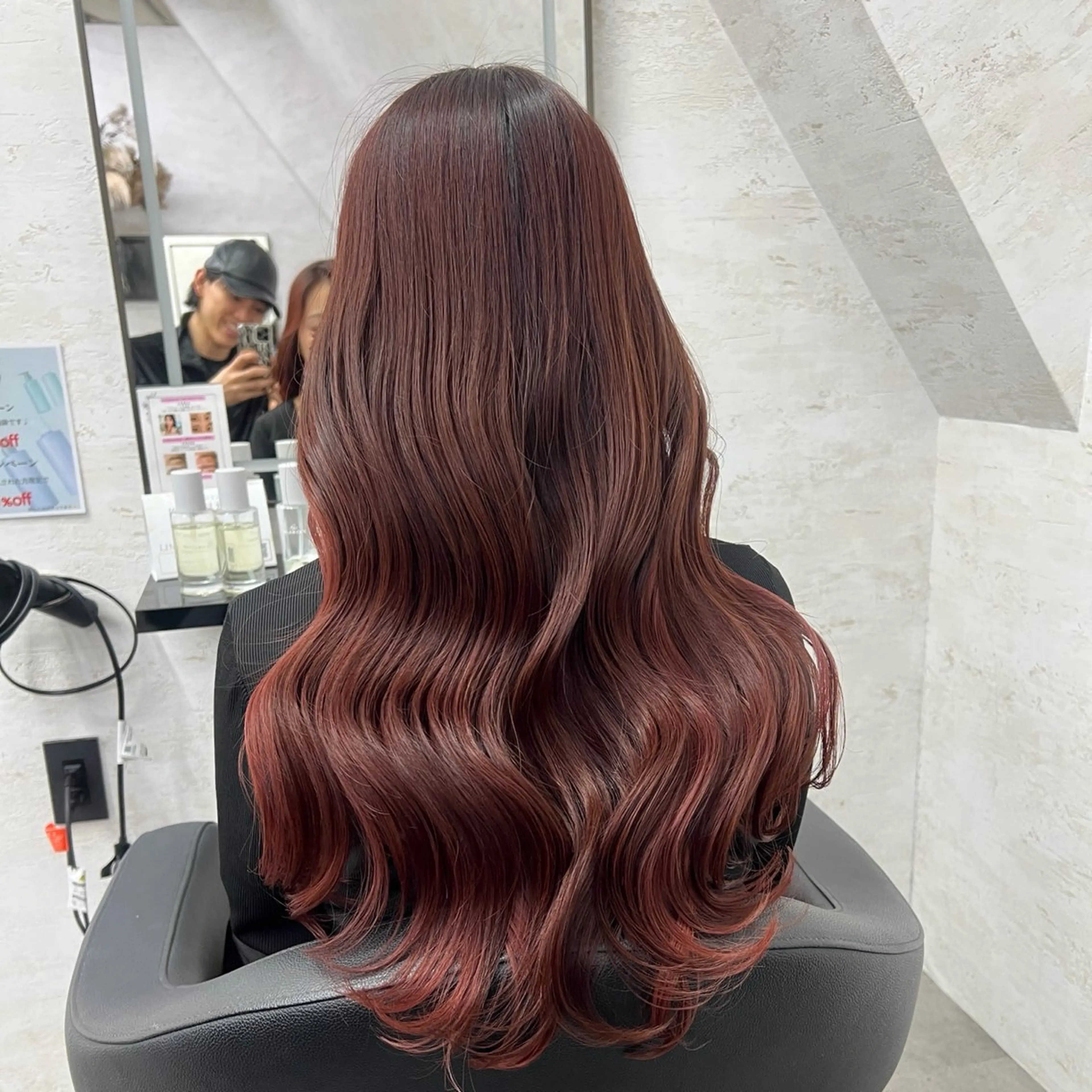 ロング エクステ・レイヤ ーカット松下宗翔のヘアスタイル