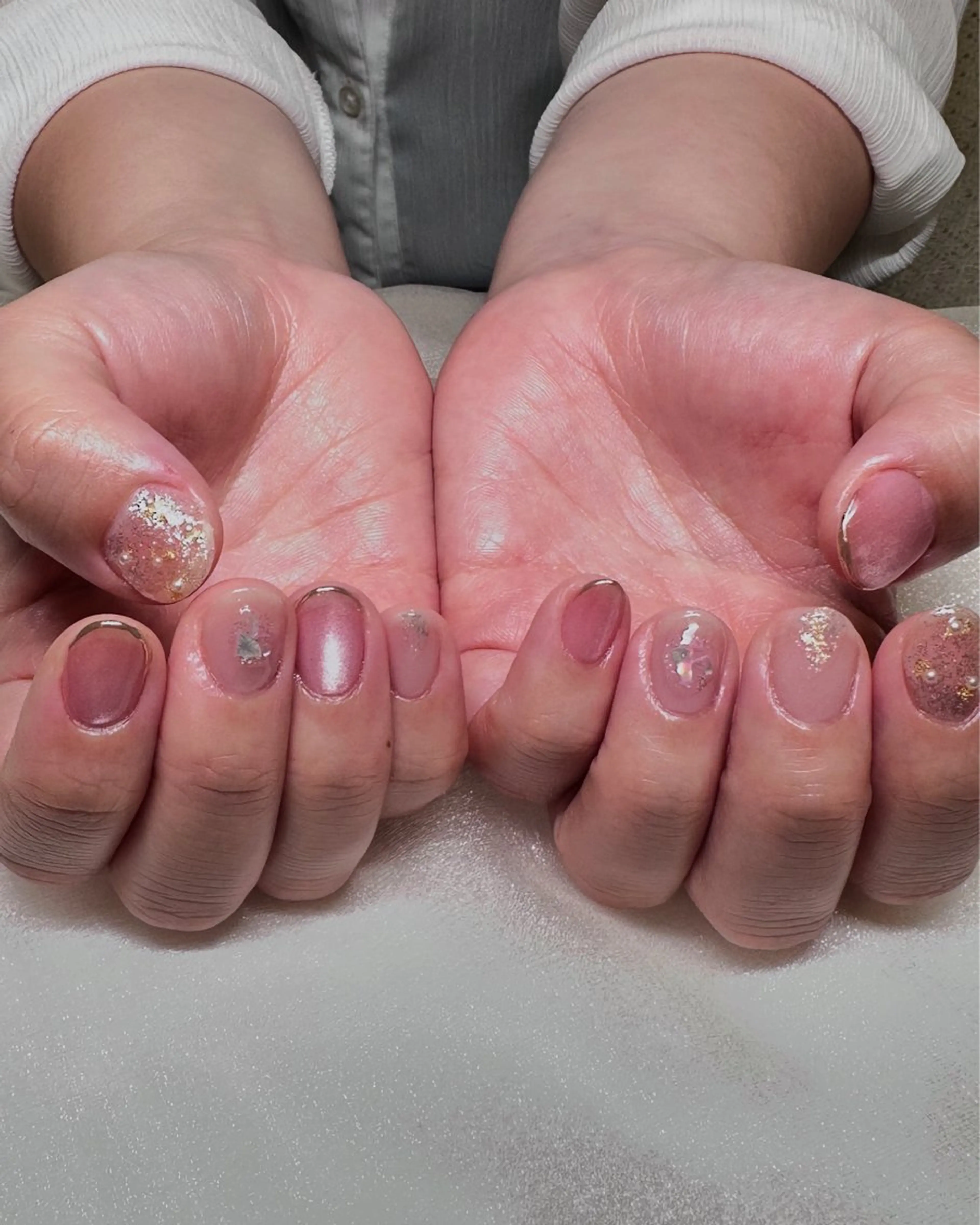 ネイル ハンドネイル 🦋Tink🦋 asukaのネイルデザイン