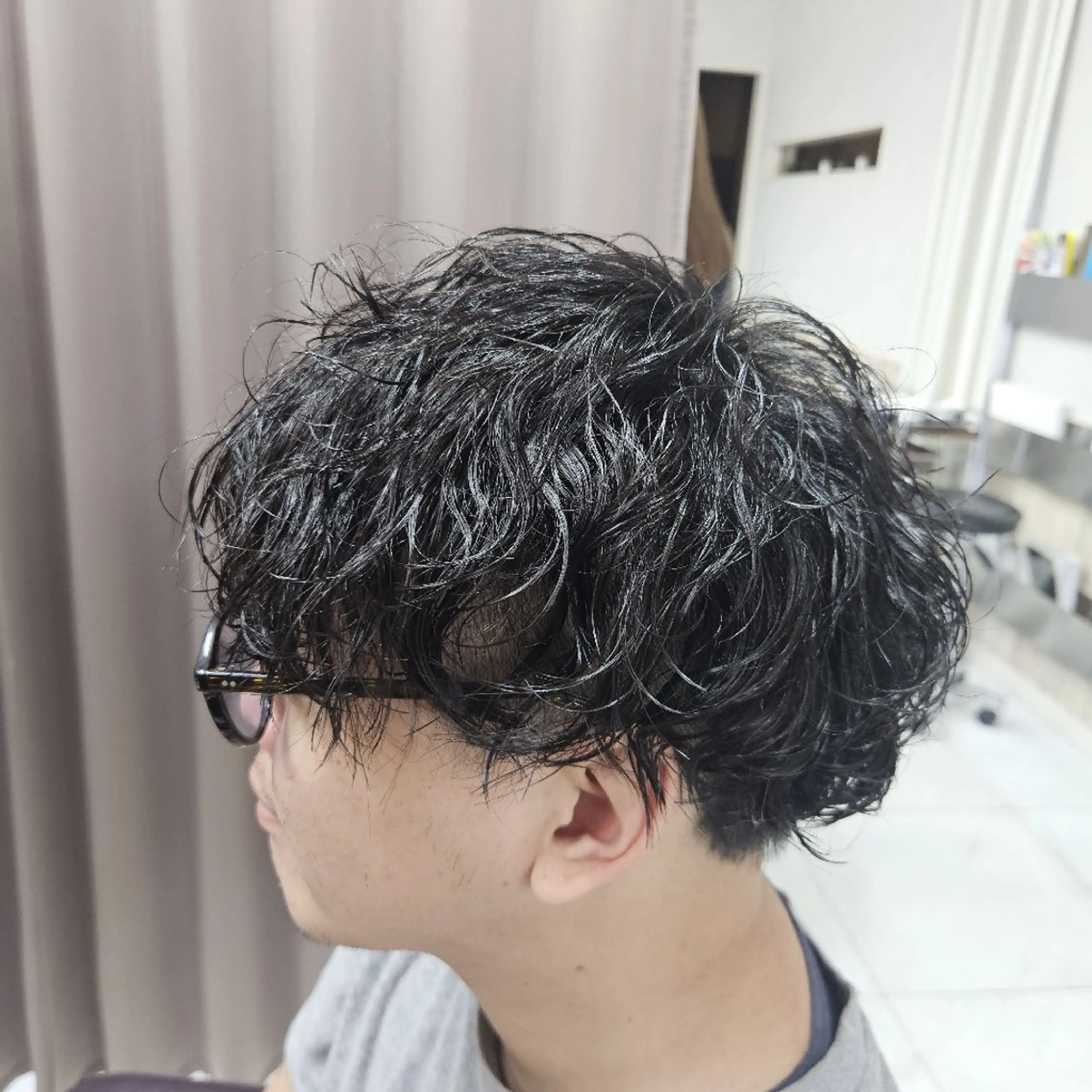 ミディアム パーマ メンズ ミディアムパーマ メンズパーマ 【GRANDEUR】 Matsuiのヘアスタイル