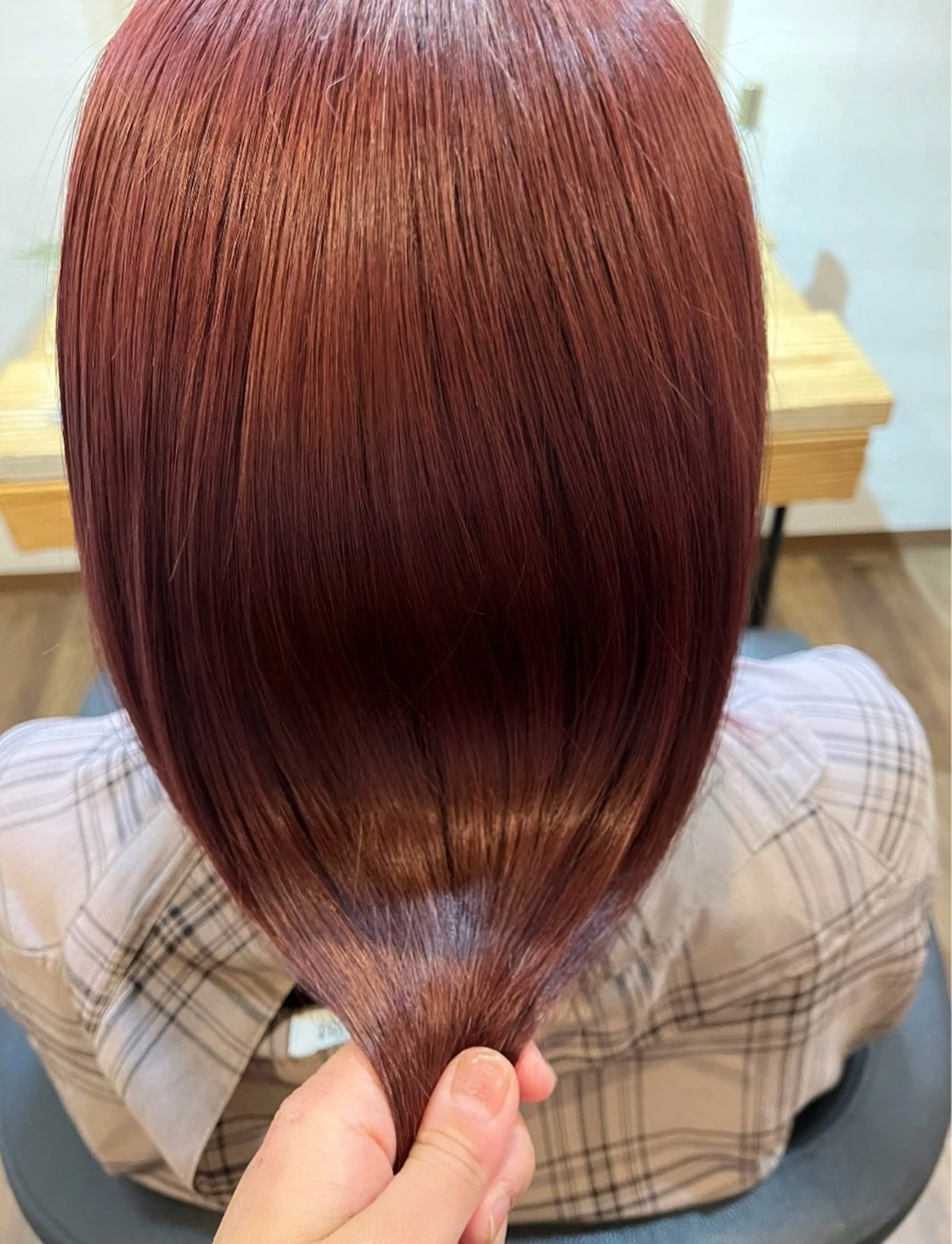 セミロング 髪質改善 【髪質改善都賀】 chisatan🍊のヘアスタイル