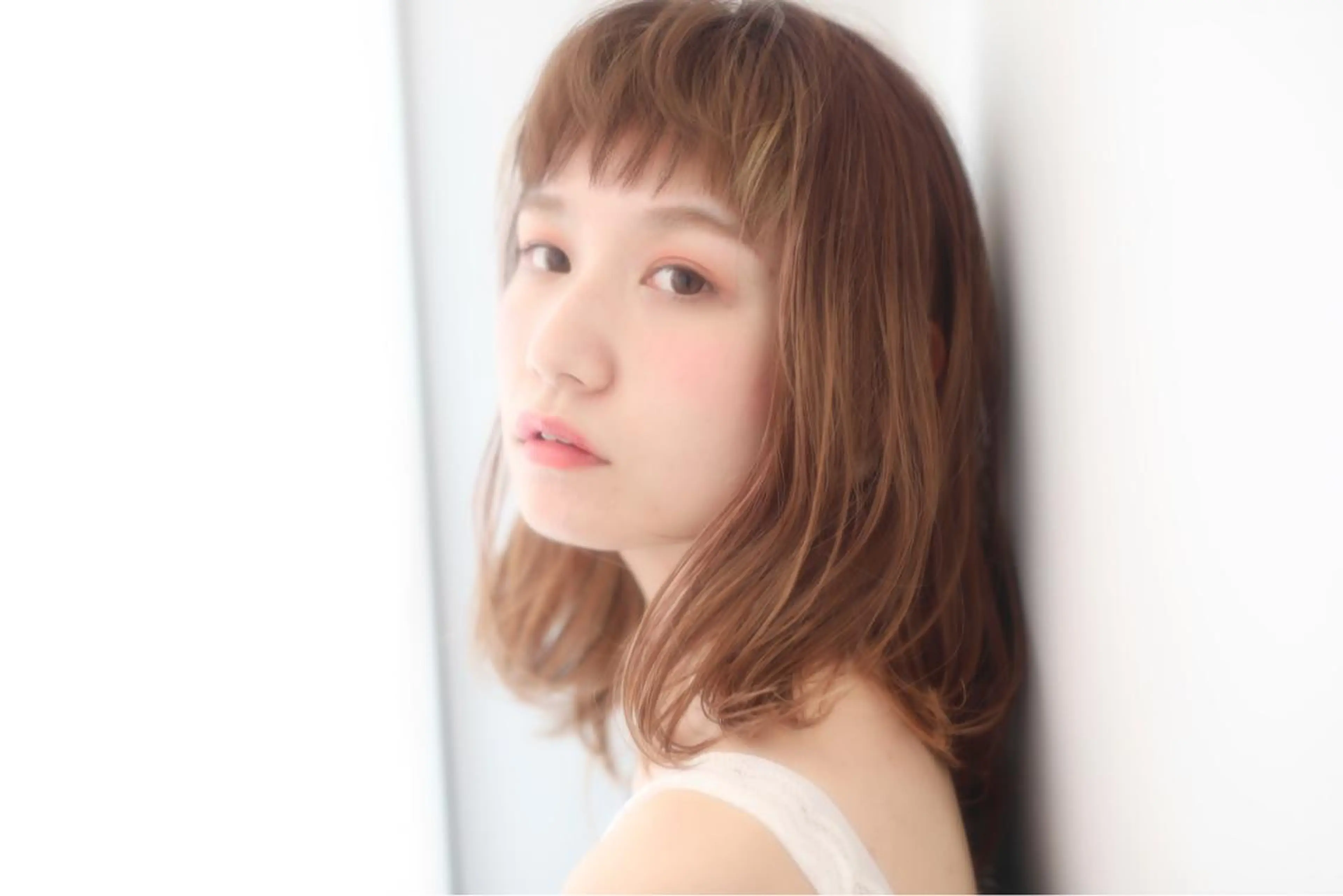 ミディアム カラー パーマ パーマ/ハイライト 💙鶴岡 愛💙のヘアスタイル