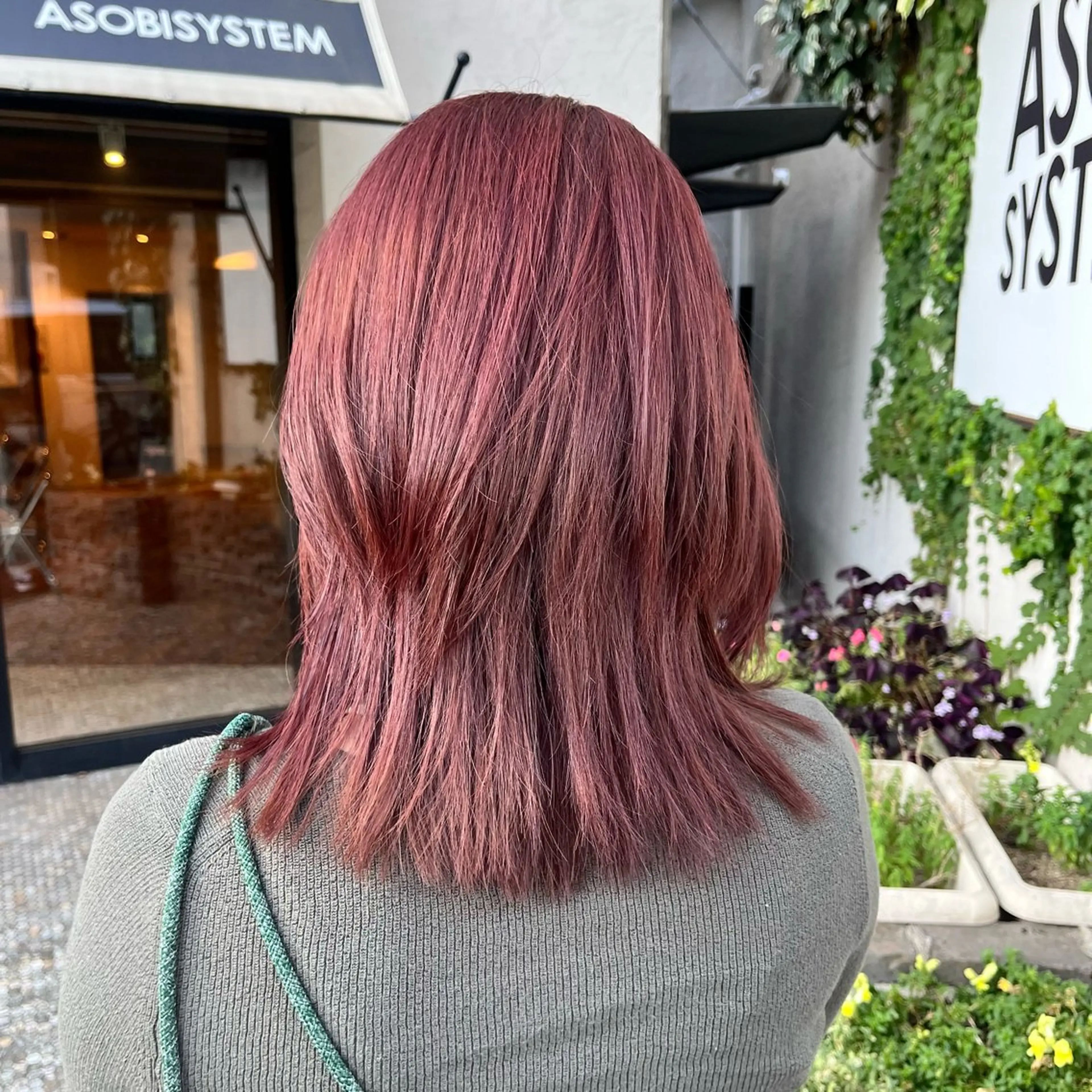 セミロング mary'sメリー /ニュアンスカラーのヘアスタイル