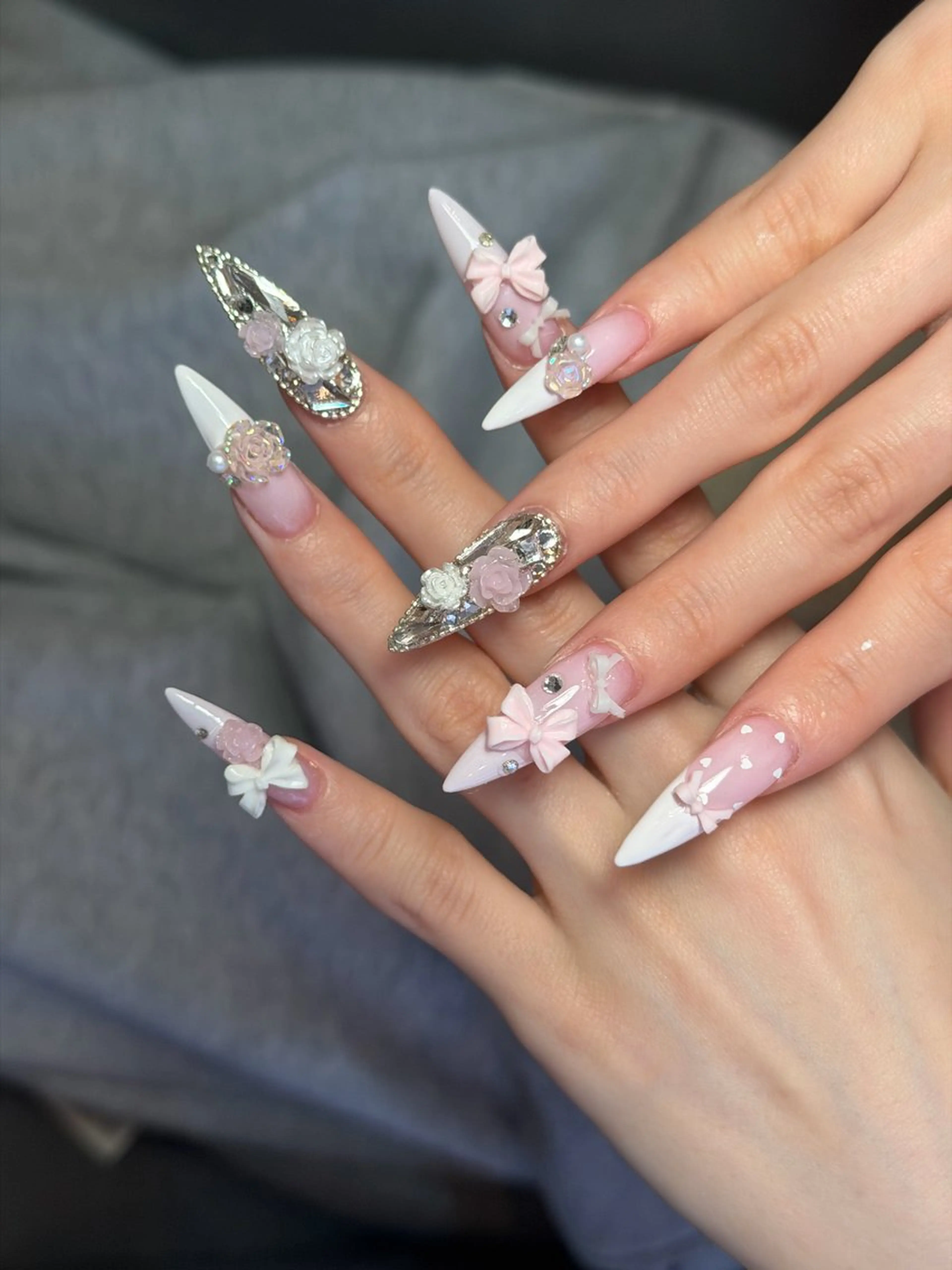 ネイル 韓国ネイル シンプルネイル ワンホンネイル ハンドネイル CoMo Nailのネイルデザイン
