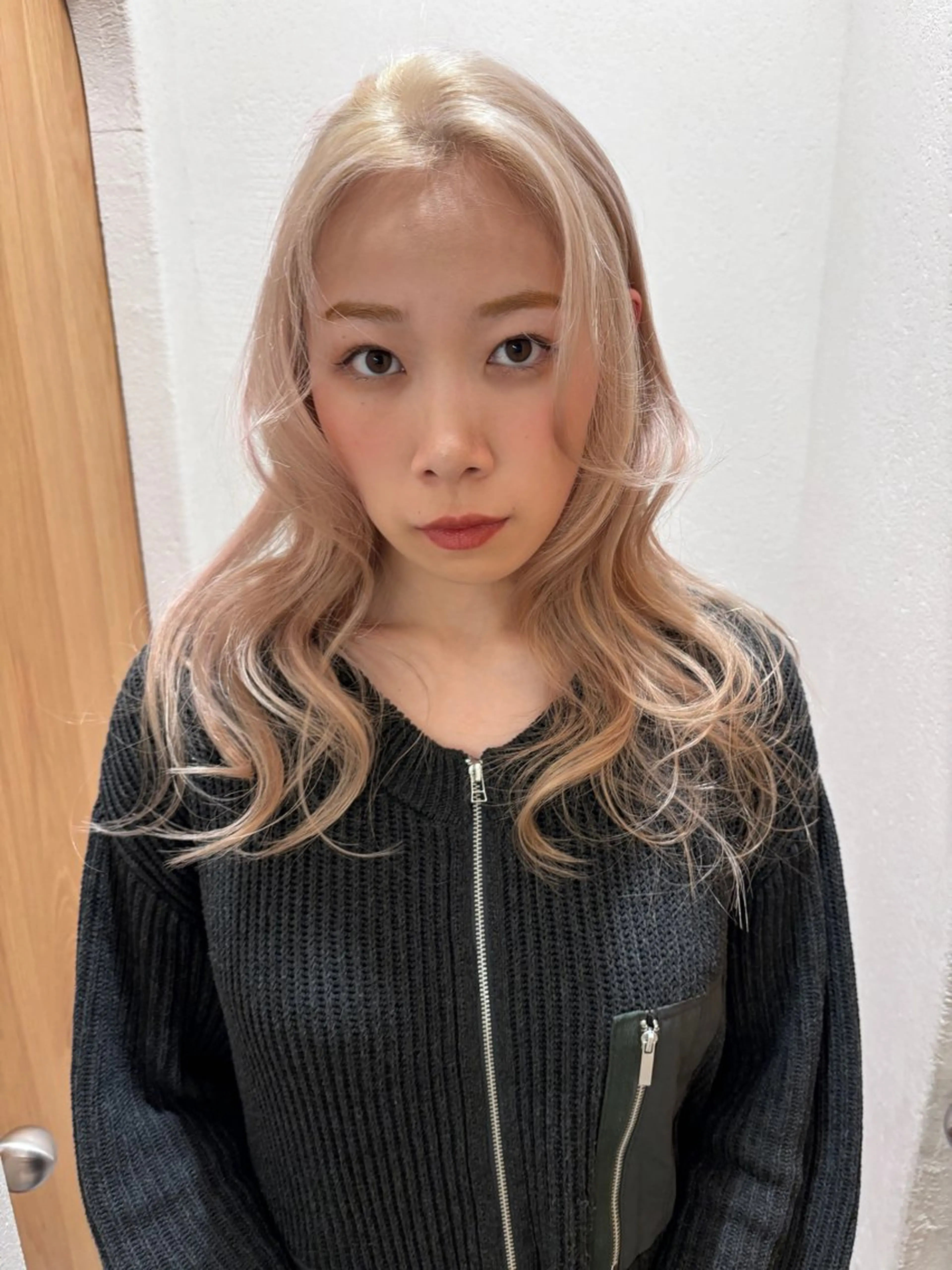 ミディアム カラー カット ヘアカラー トリートメント yuuna/ ハッシュカット🎀のヘアスタイル
