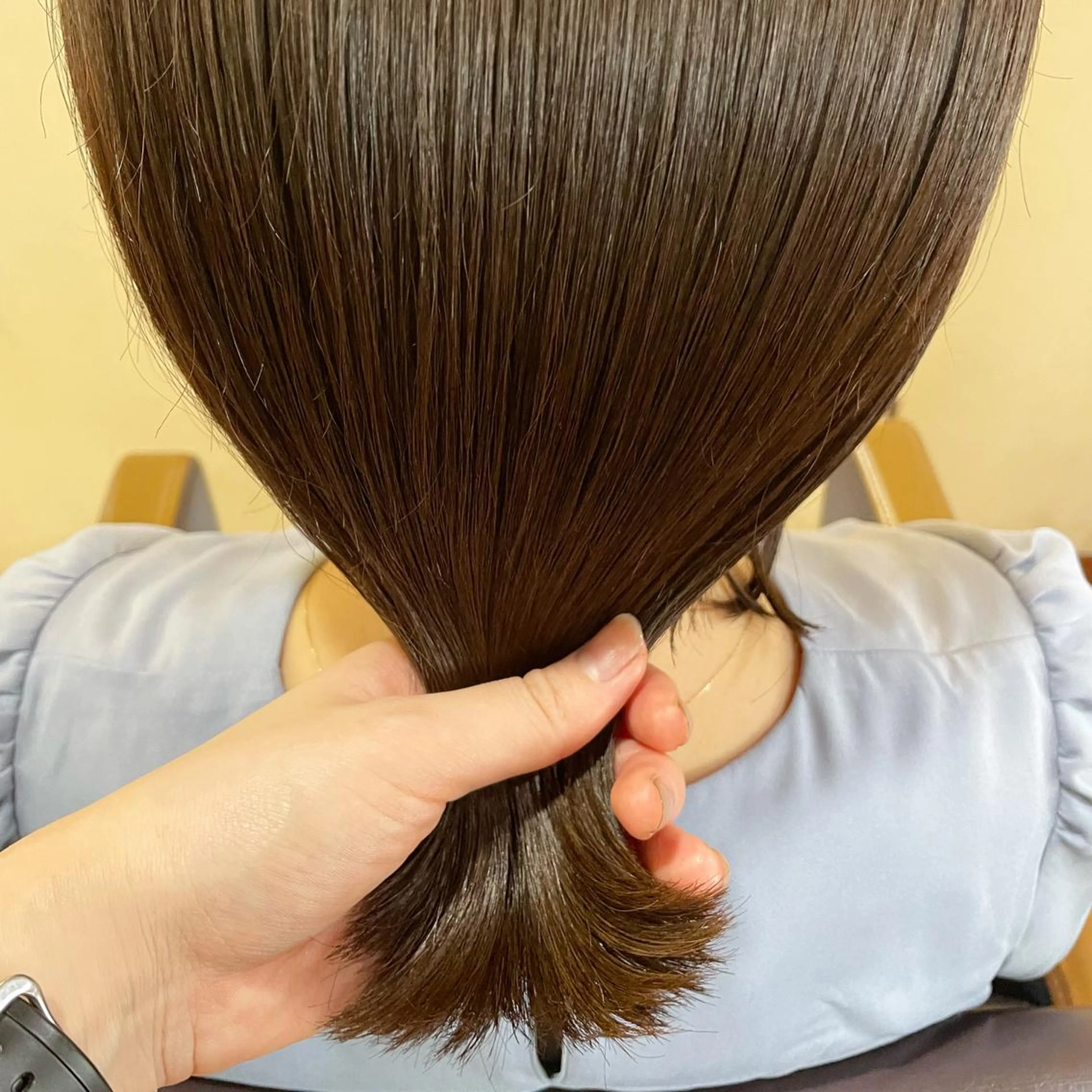 ショート カラー ブラウンカラー 奈良橋 彩圭のヘアスタイル