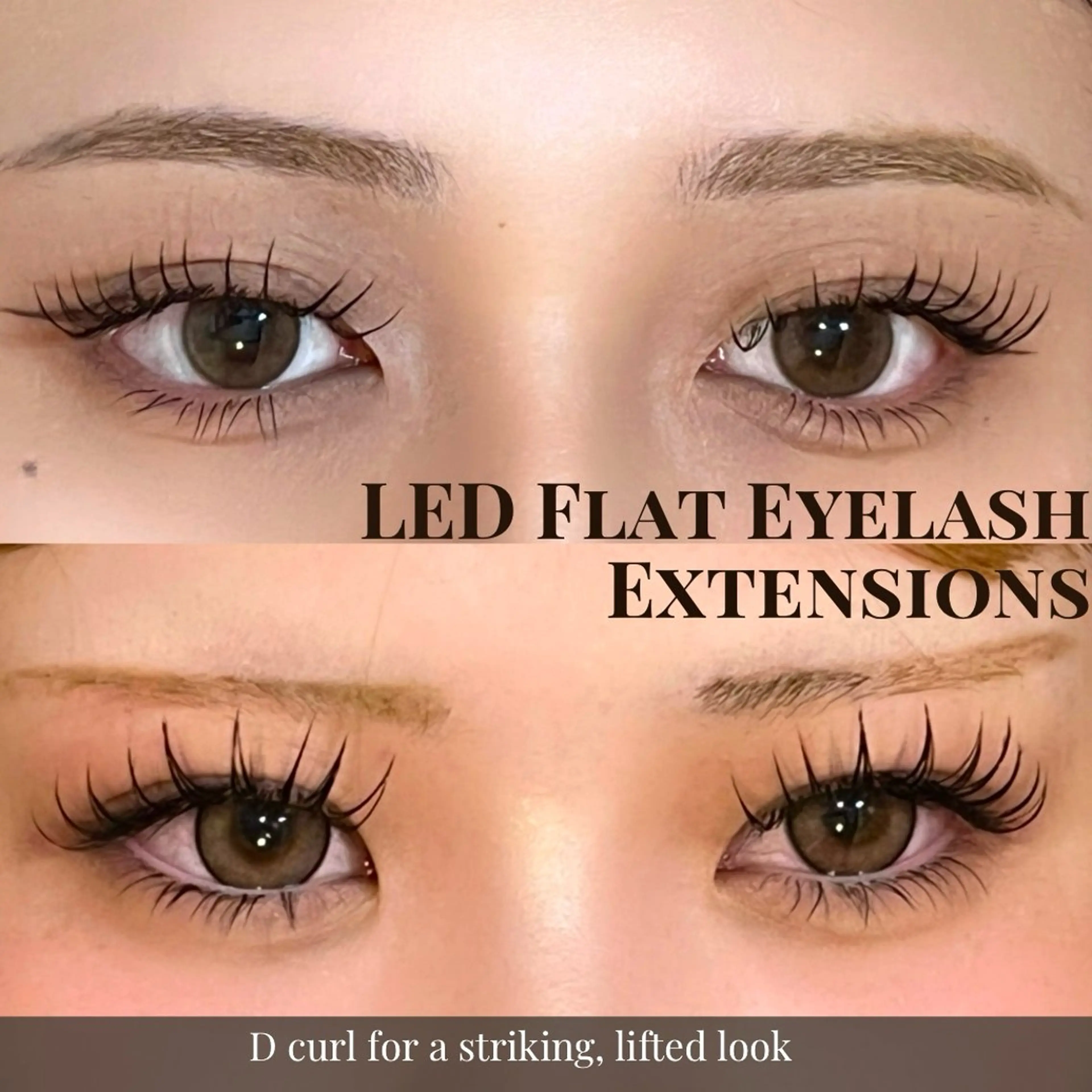 マツエク・マツパ Dカール フラットラッシュ 下まつげエクステ Lokelani Wakanaのマツエク・マツパデザイン